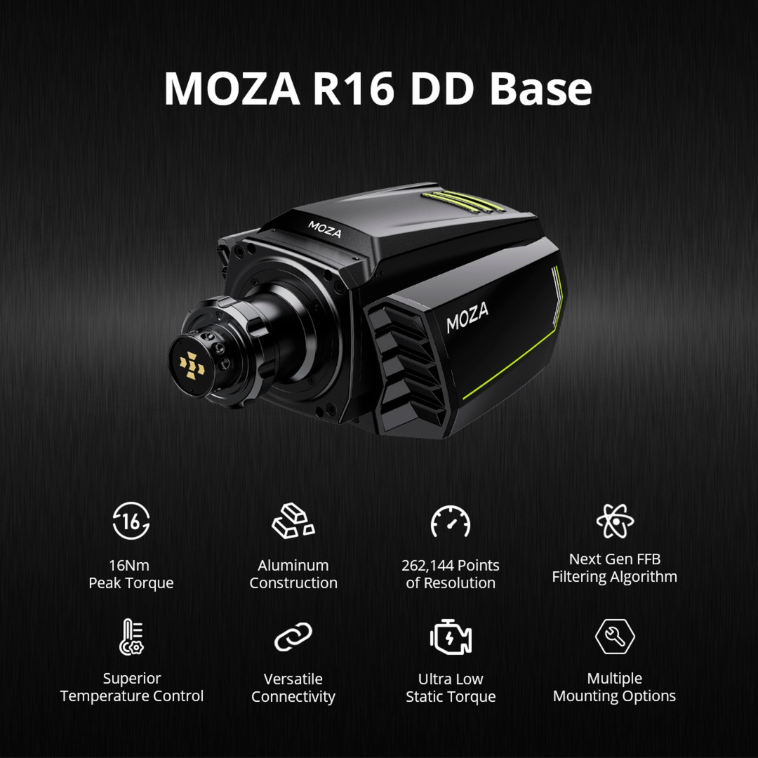 MOZA R16 RS031 volanska baza - Slika 5