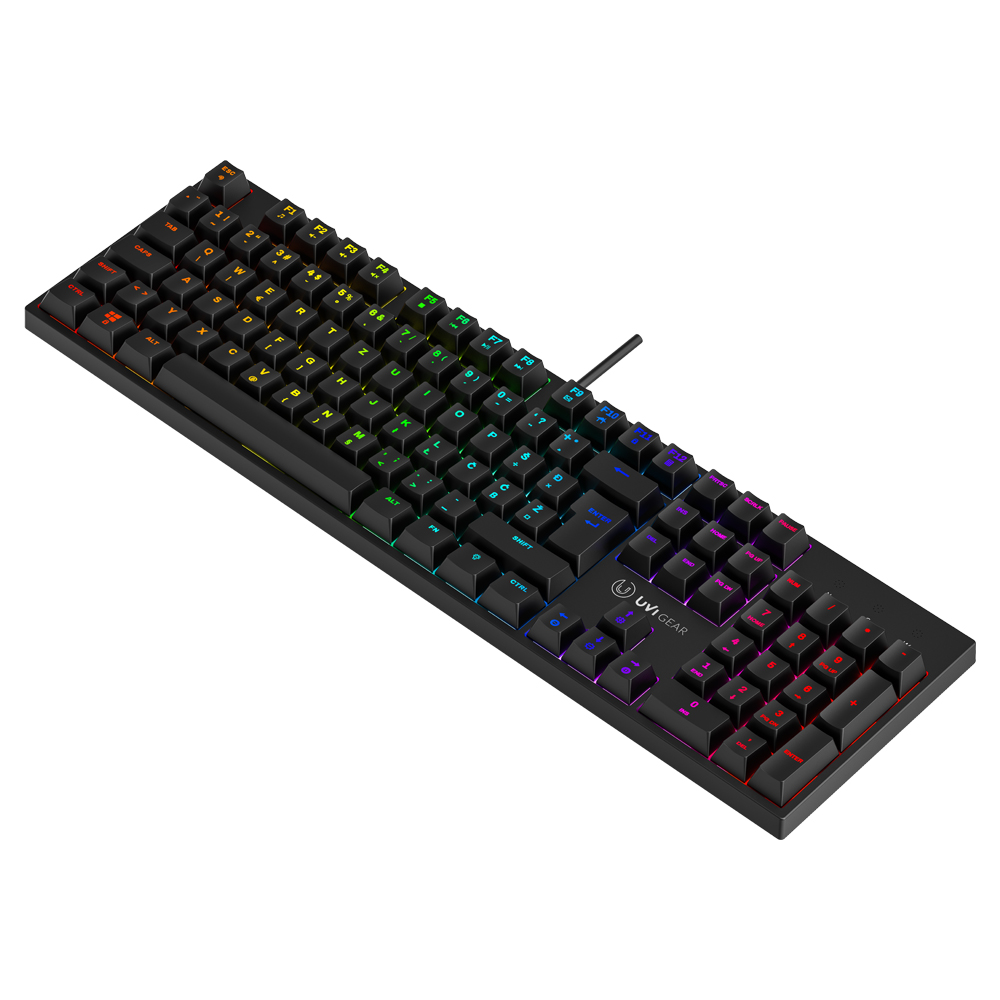 UVI GREED V2 BROWN Switch RGB mehanička tipkovnica SLO/CRO - Slika 5
