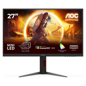 AOC U27G4XM 27″, 2xHDMI, 2xDP, 160/320Hz, 4K