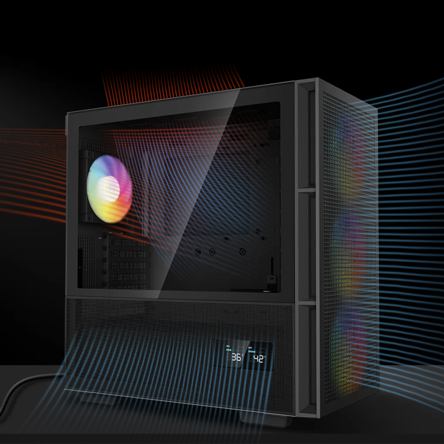 UVI OMEGA AM97 Ryzen 7 9700X, RX 9070 XT 16GB, 2TB SSD, 32GB RAM, 850W, vodeno hlađenje - Slika 4