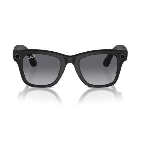 Ray-Ban Meta Wayfarer (Gen 1) Matte Black, Polarized Gradient Graphite Large 155/53 RW4008 (601ST3-53)