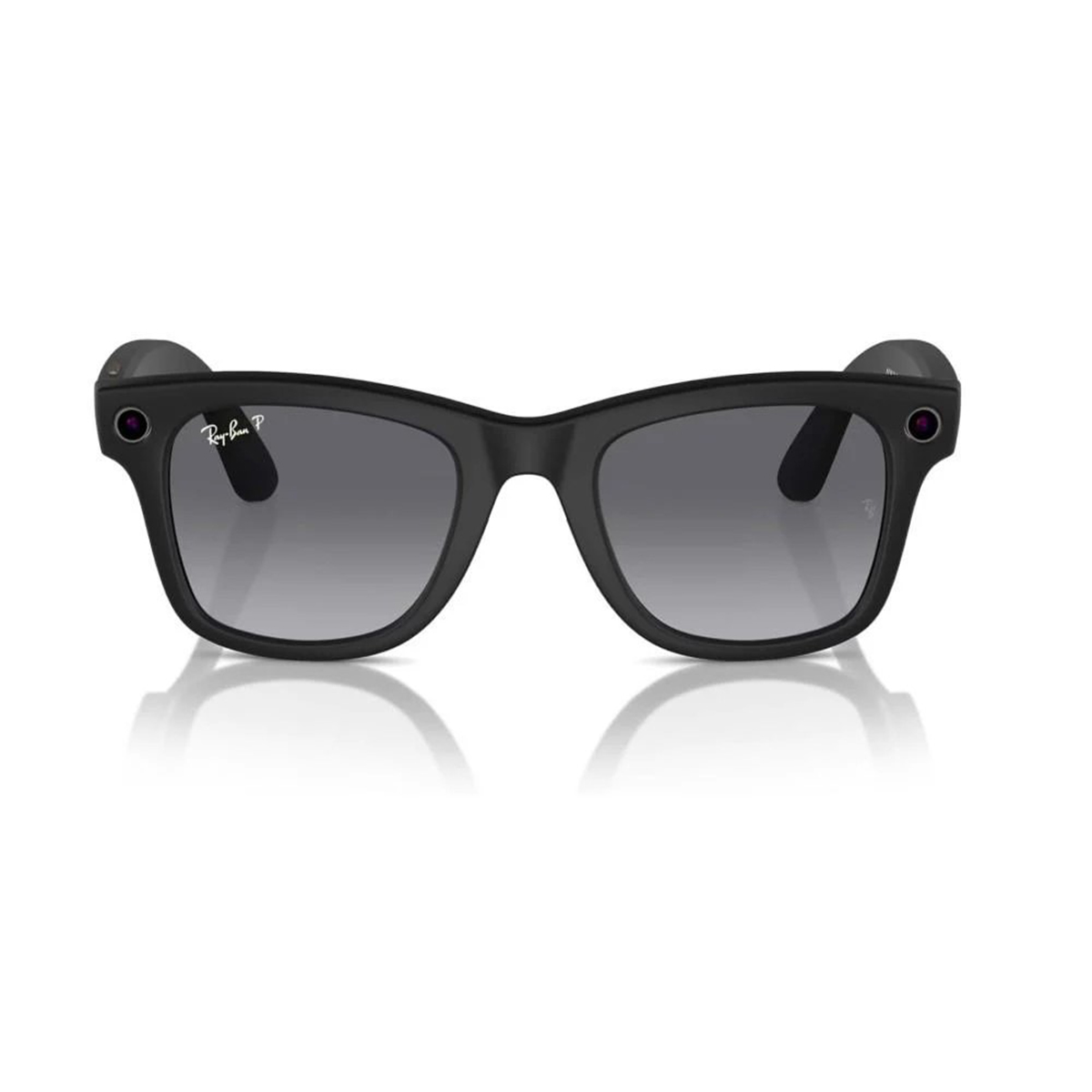 Ray-Ban Meta Wayfarer (Gen 1) Matte Black, Polarized Gradient Graphite Large 155/53 RW4008 (601ST3-53)