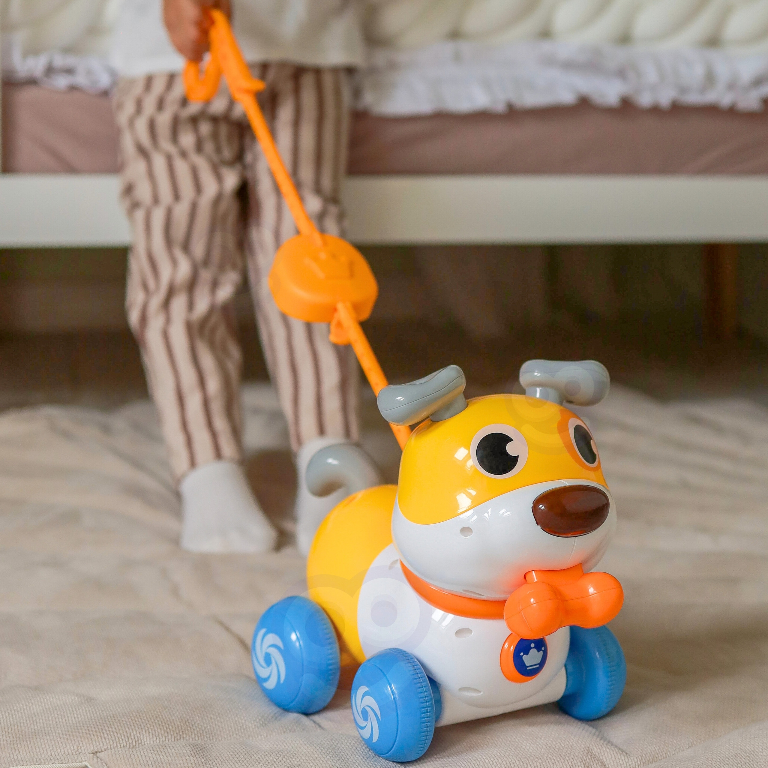 WOOPIE Interactive 2-in-1 Dog Pusher Barking 360° 6m+ - Slika 3