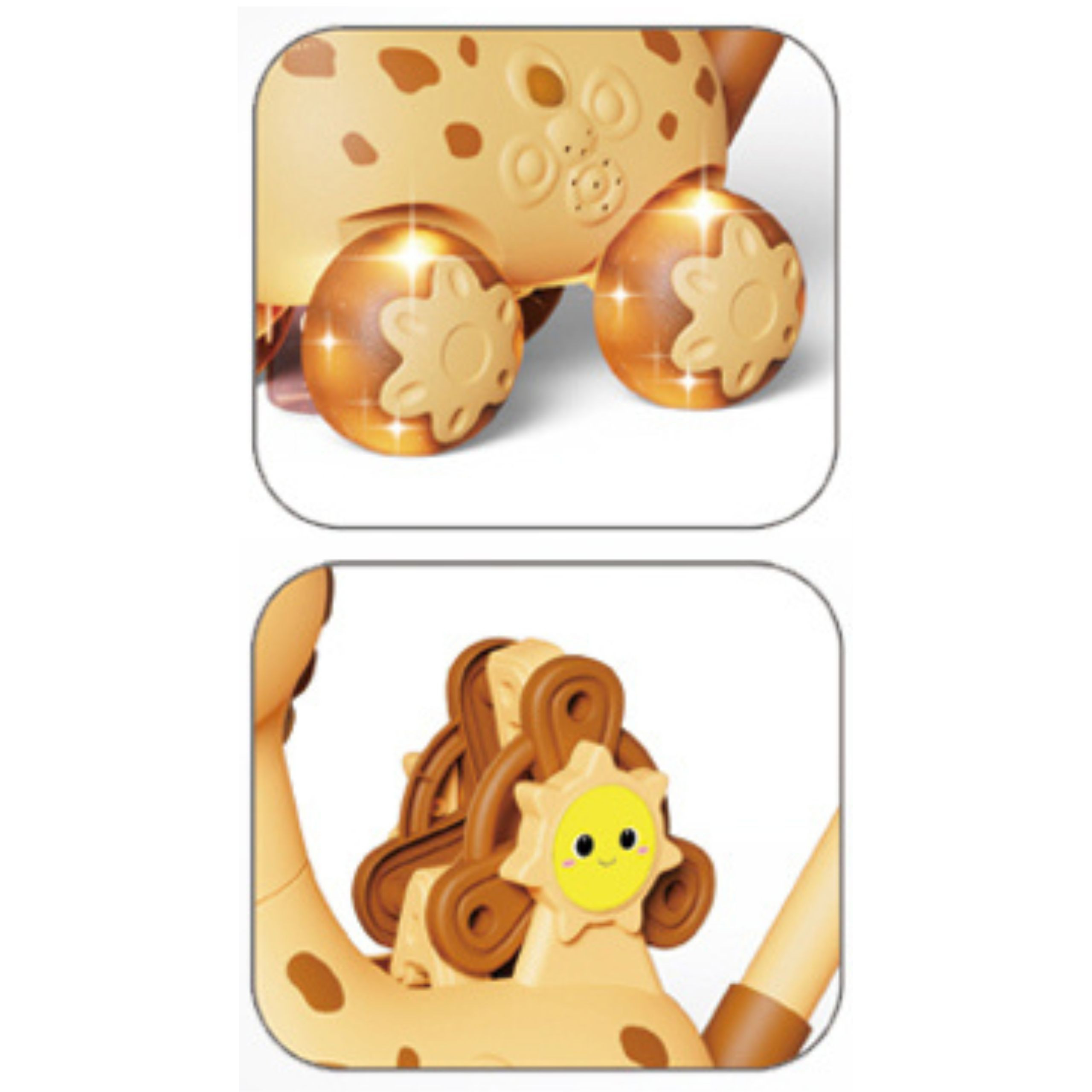 WOOPIE Giraffe Pusher 2-in-1 Bubble Machine for Kids - Slika 5