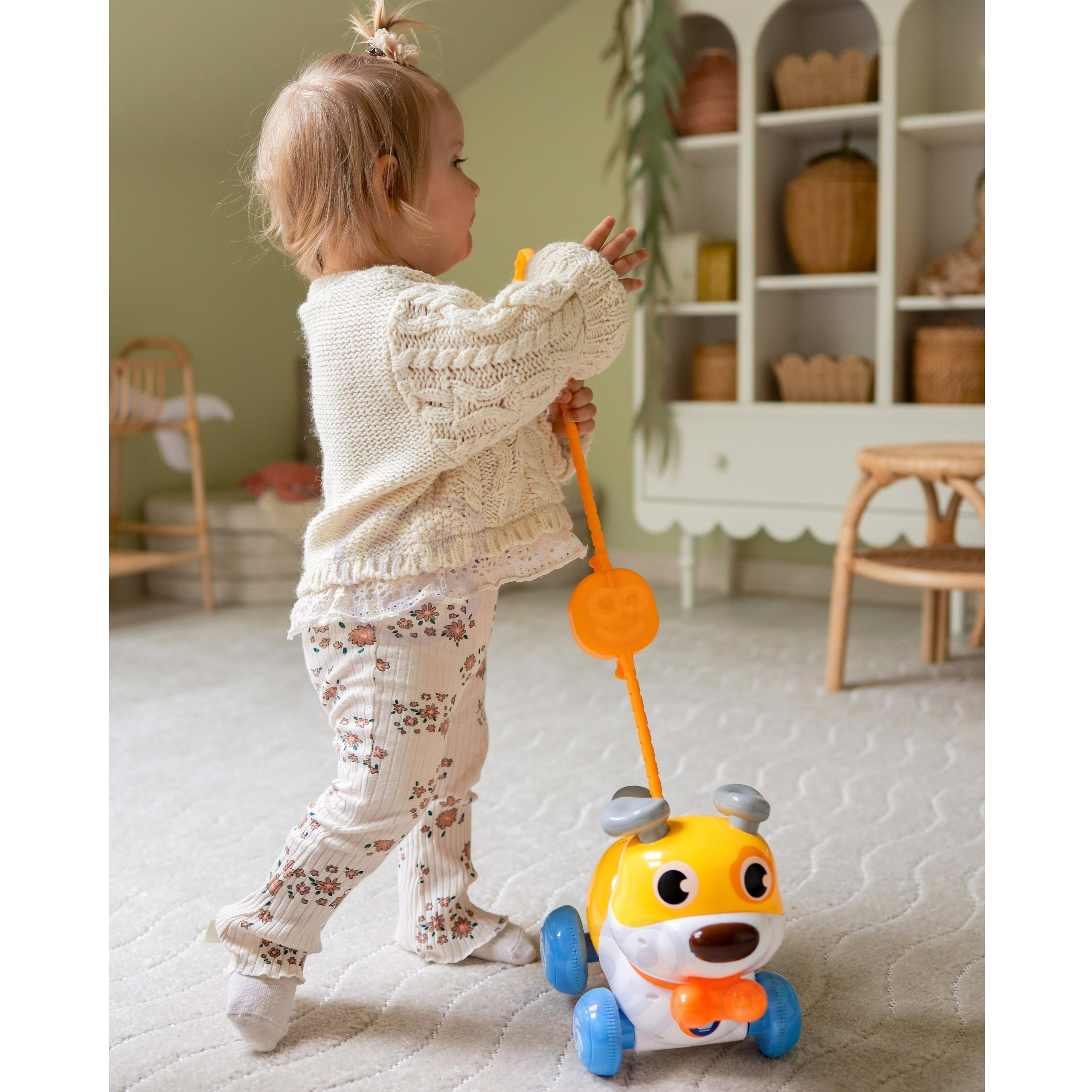 WOOPIE Interactive 2-in-1 Dog Pusher Barking 360° 6m+ - Slika 7