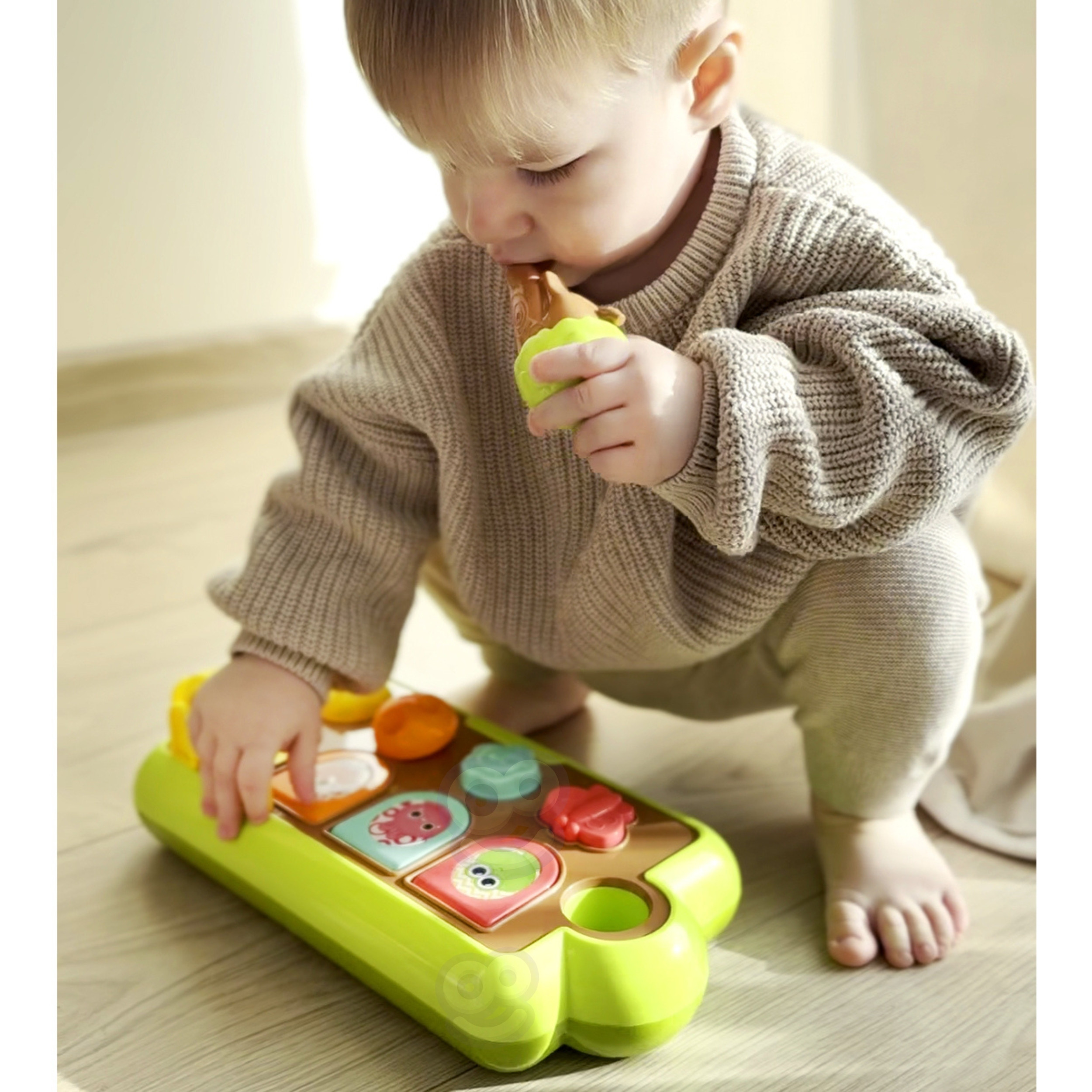 WOOPIE BABY Educational Toy Pop-Up Animals Happy Farm - Slika 3