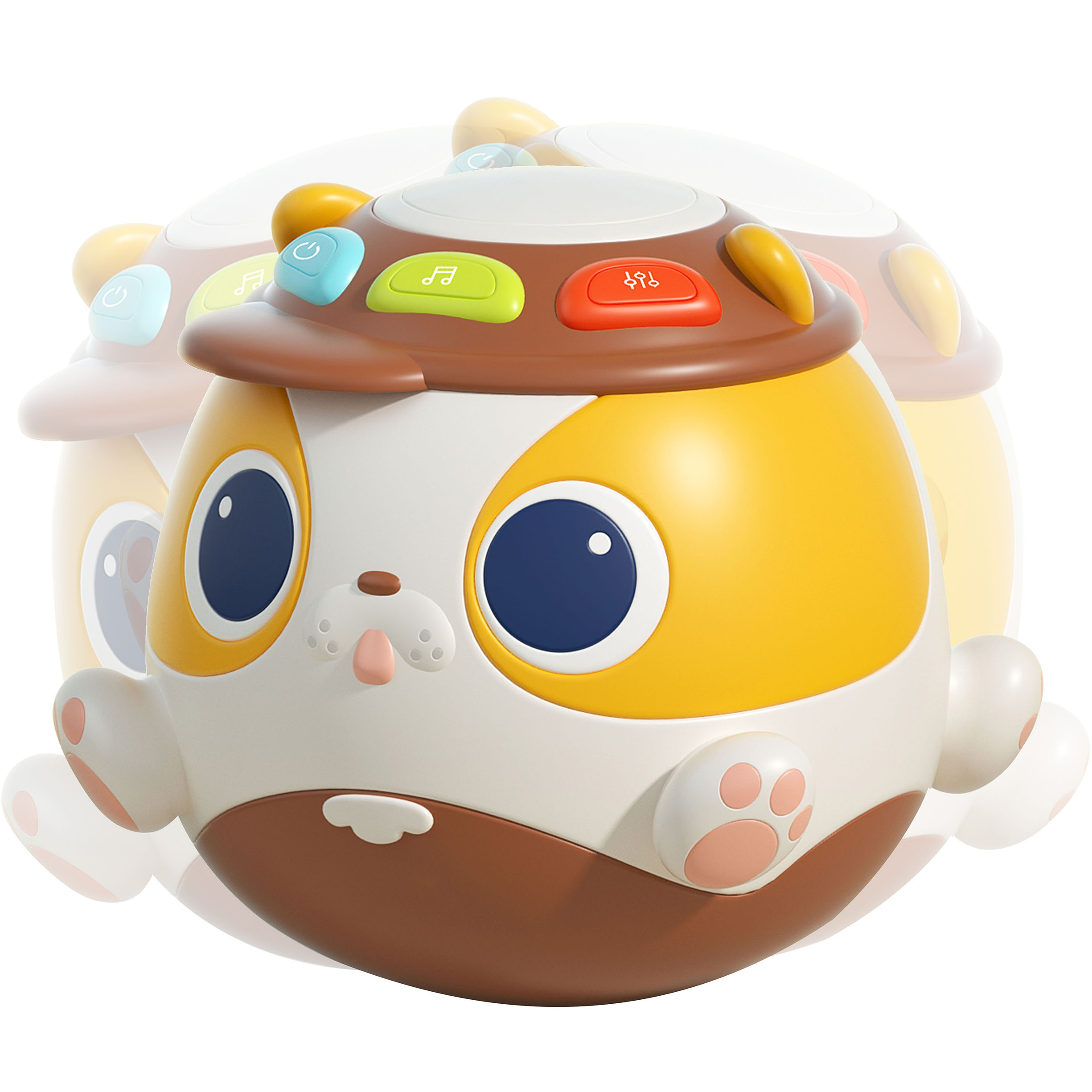 WOOPIE BABY Interactive Playing Ball Dog Musical Educational Toy - Slika 7