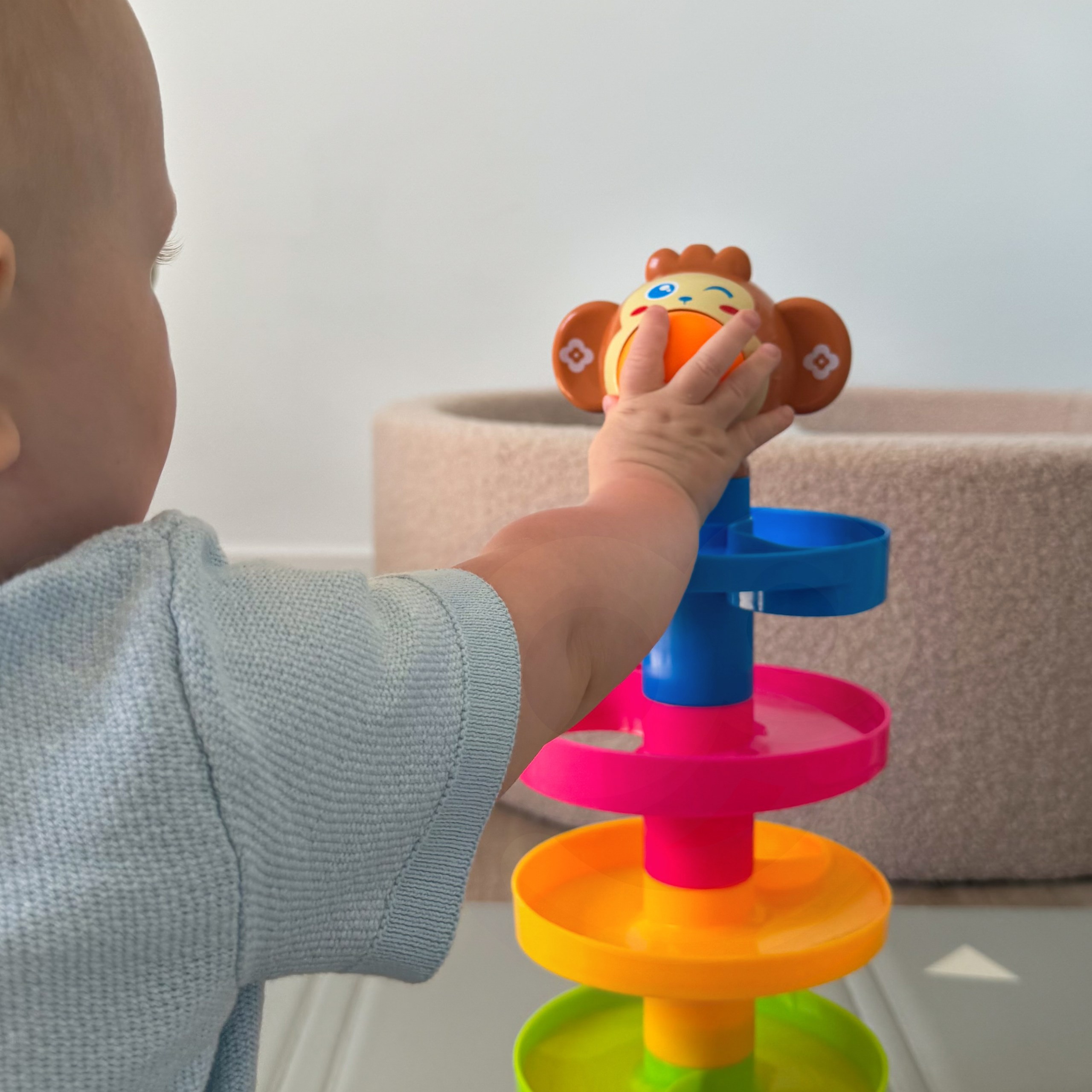 WOOPIE BABY Ball Track Spiral Set + 3 Balls - Slika 5