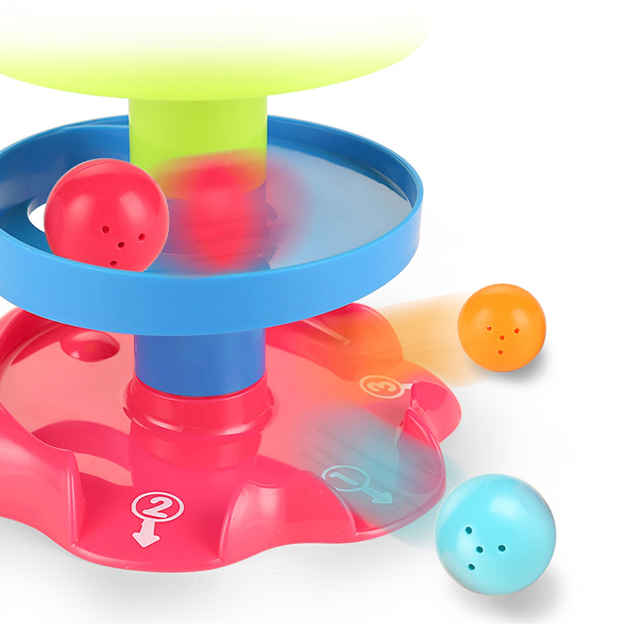 WOOPIE BABY Ball Track Spiral Set + 3 Balls - Slika 7