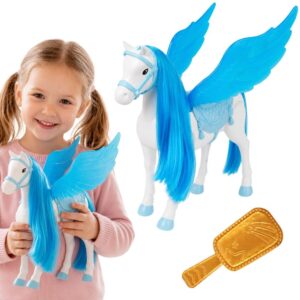 WOOPIE ROYAL Interactive Magical Pegasus Horse for Princess