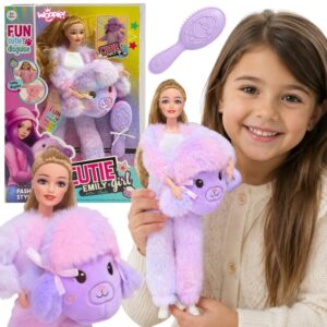 WOOPIE ROYAL Emi lutka in Purple Sheep Costume