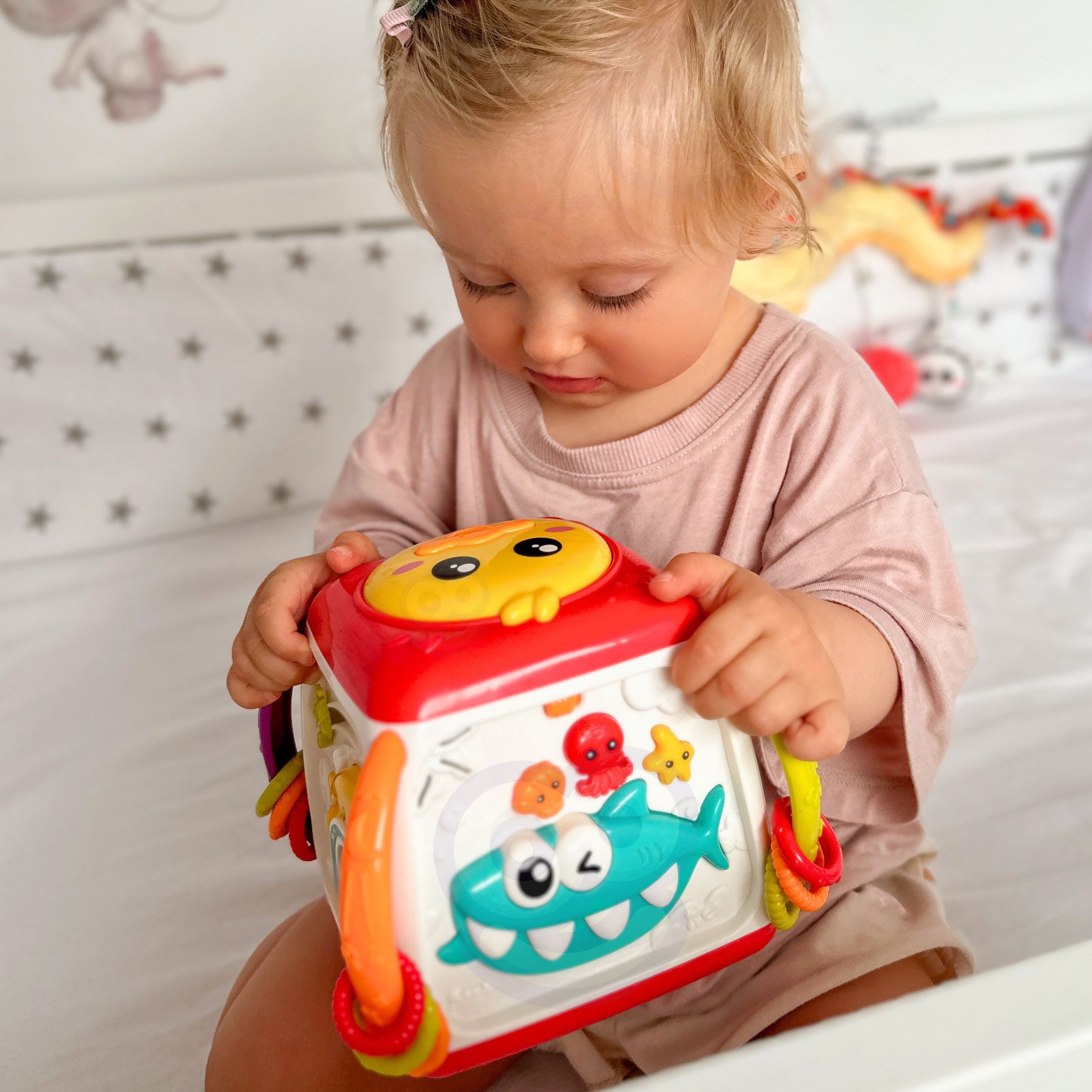 WOOPIE BABY Interactive Multifunctional Educational Cube 18m+ - Slika 3