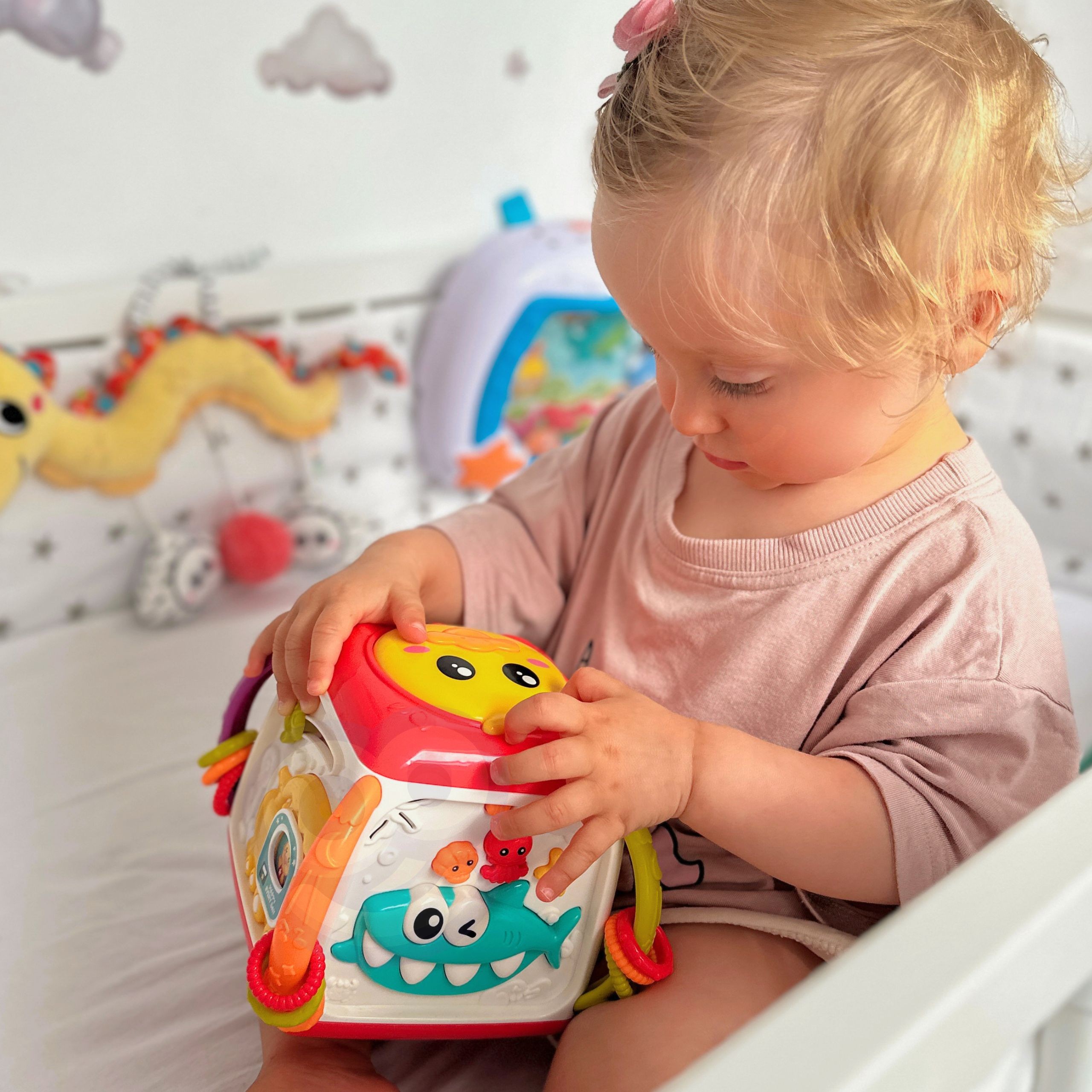 WOOPIE BABY Interactive Multifunctional Educational Cube 18m+ - Slika 5