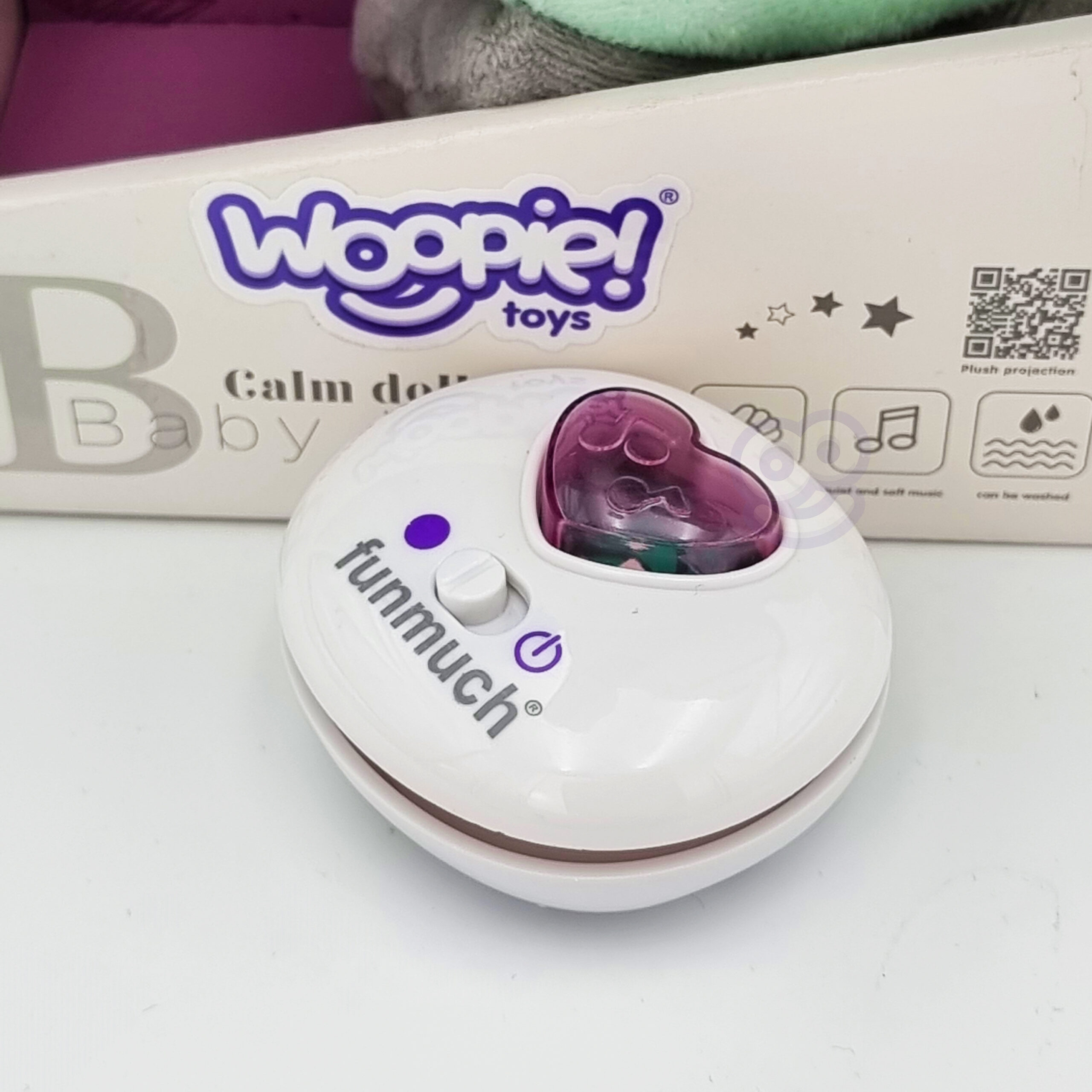 WOOPIE BABY Interactive Plush Toy for Babies with Light and Sound Sleeping Dog - Slika 7