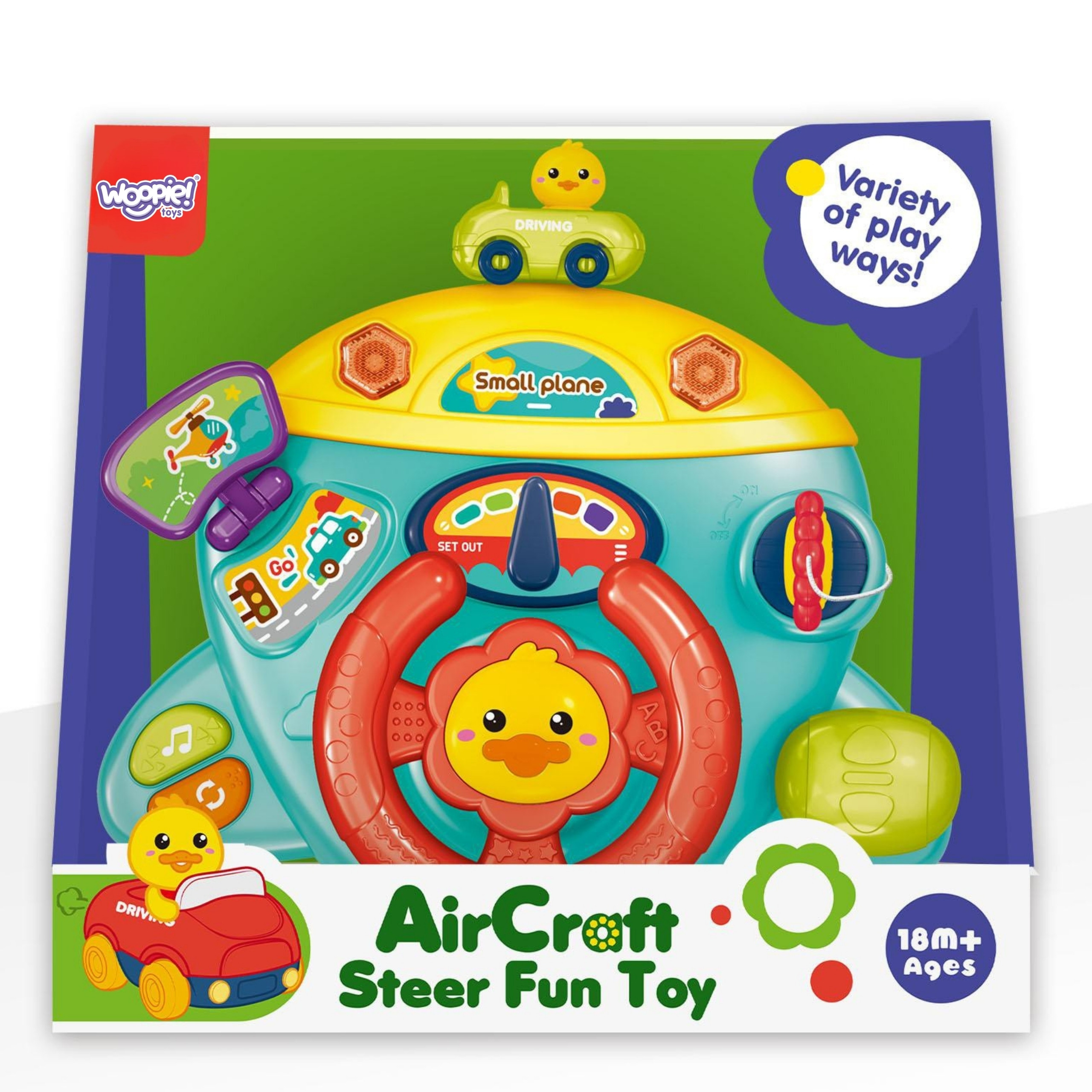 BIG Potty New Bobby Car Toy Car Steering Wheel - Slika 8