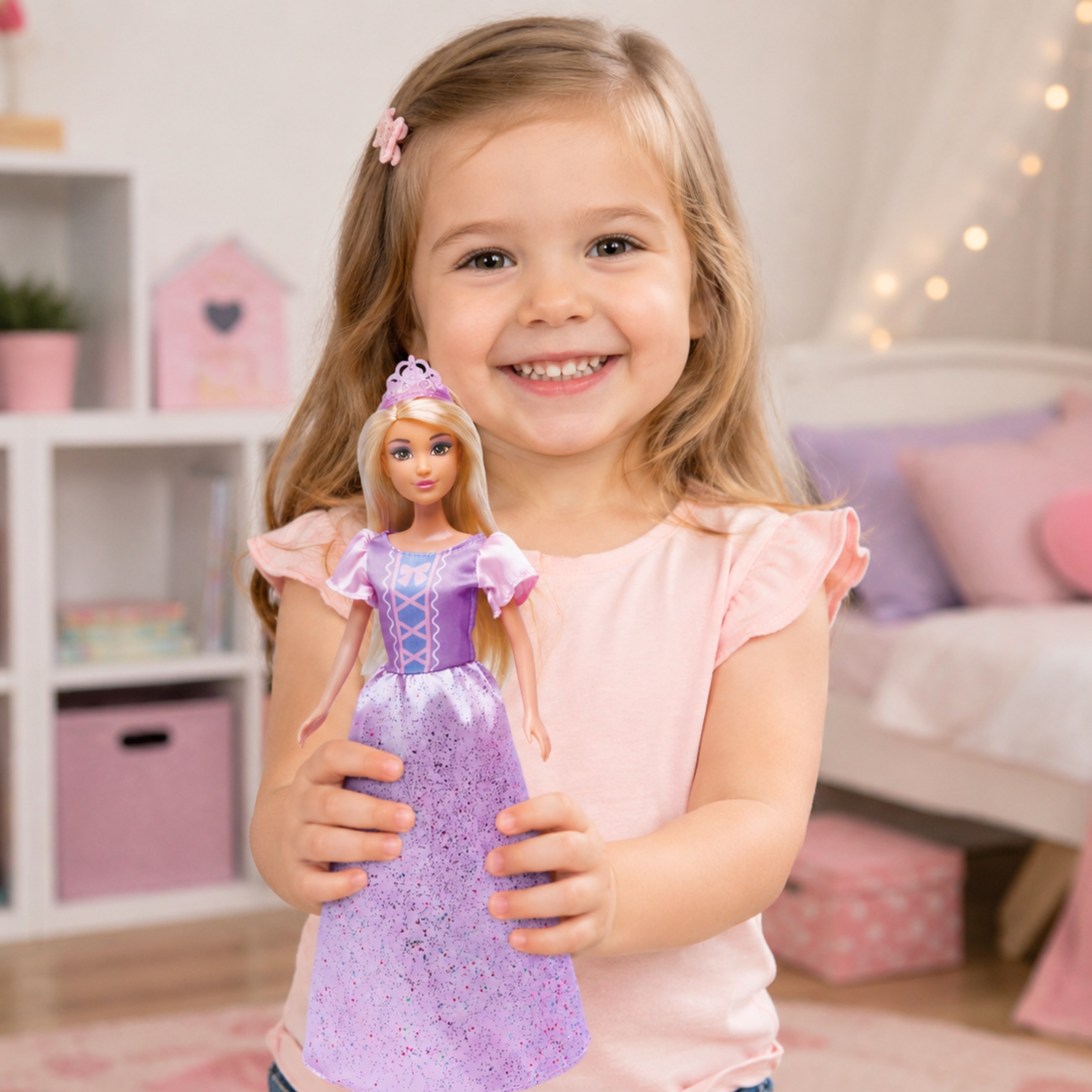 WOOPIE ROYAL LILY Fashion Doll Beautiful Princess with Crown - Slika 2