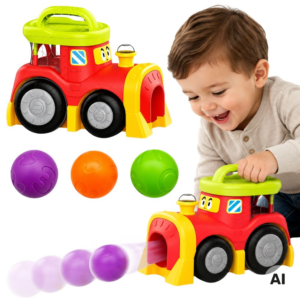 WOOPIE BABY Interactive Train with Bouncing Balls