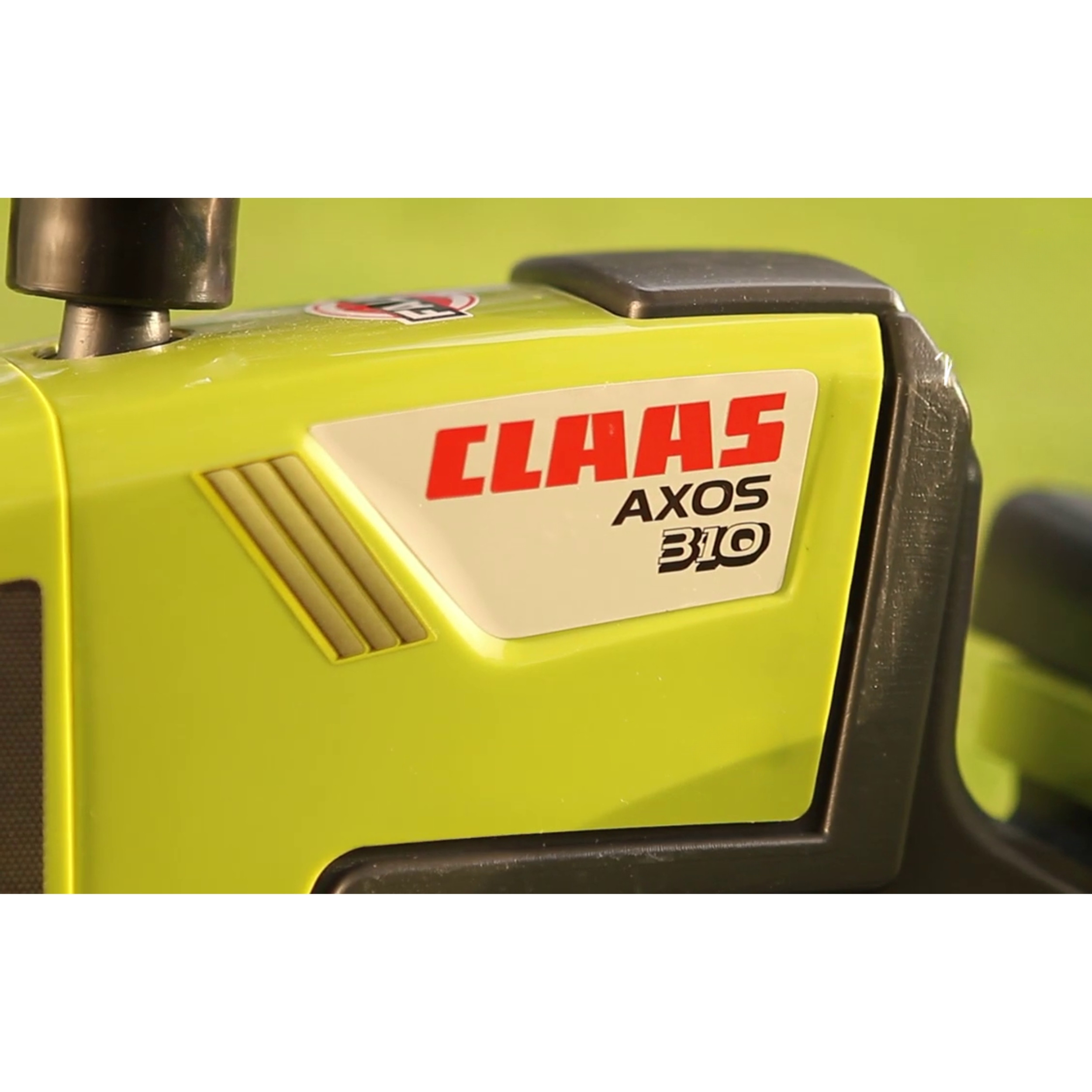 FALK Baby Claas Axos 310 Green Tractor with Trailer from 1 year - Slika 7