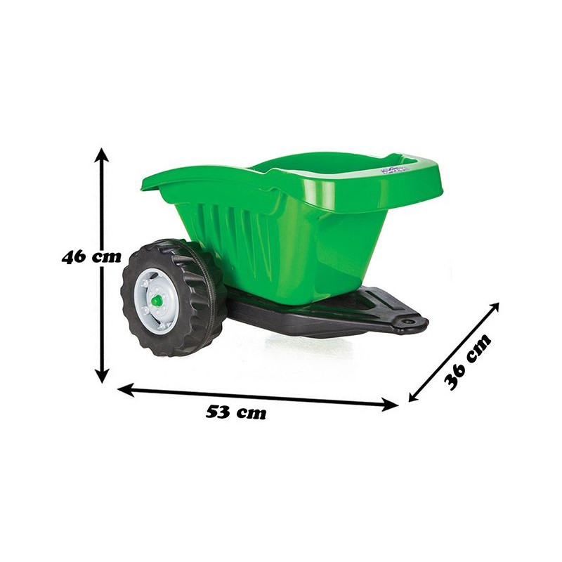 WOOPIE ACTIVE TRAILER Trailer Green 35 kg - Slika 4
