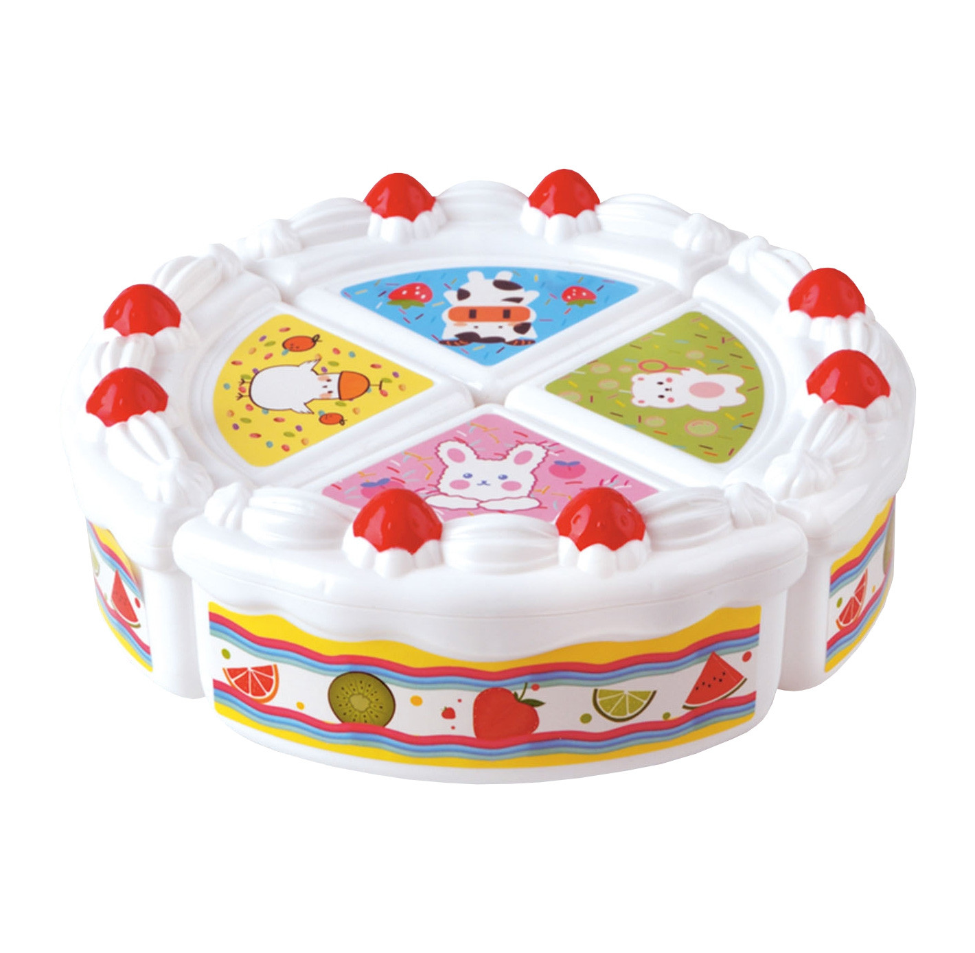 WOOPIE Birthday Cake and Sliced Fruit with Sweets - Slika 5