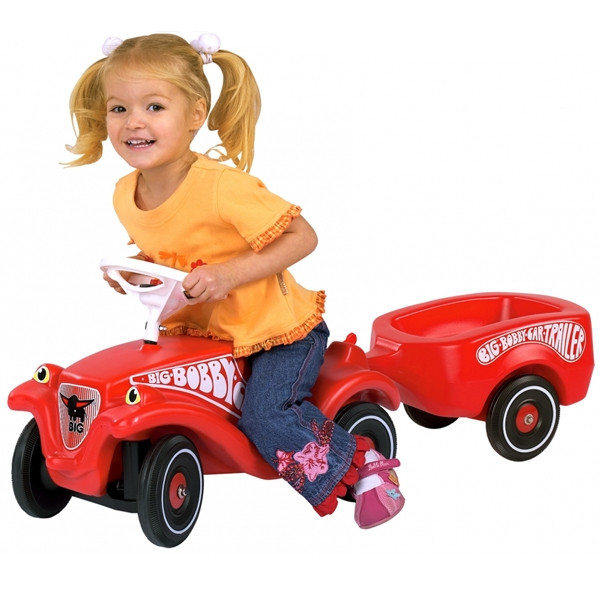 BIG Bobby Car Ride-on Trailer Red - Slika 3