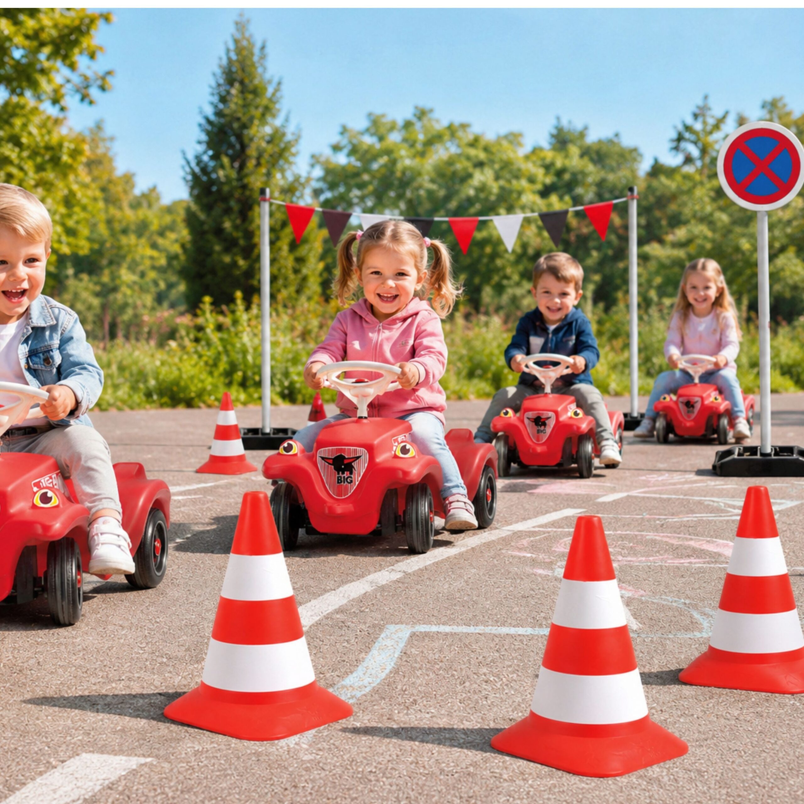 BIG Road Cones Set of 4 cones - Slika 7