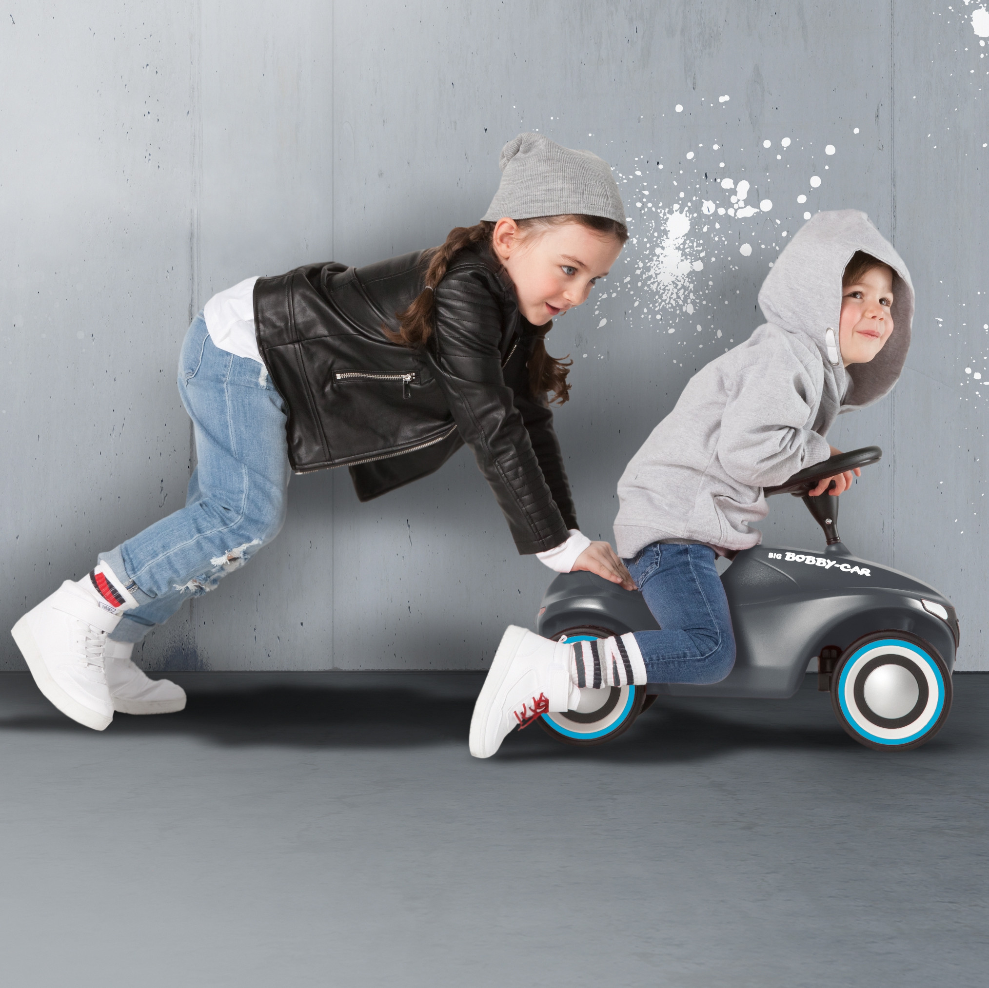 BIG Ride-On Bobby Car Neo Anthrazit - Slika 5
