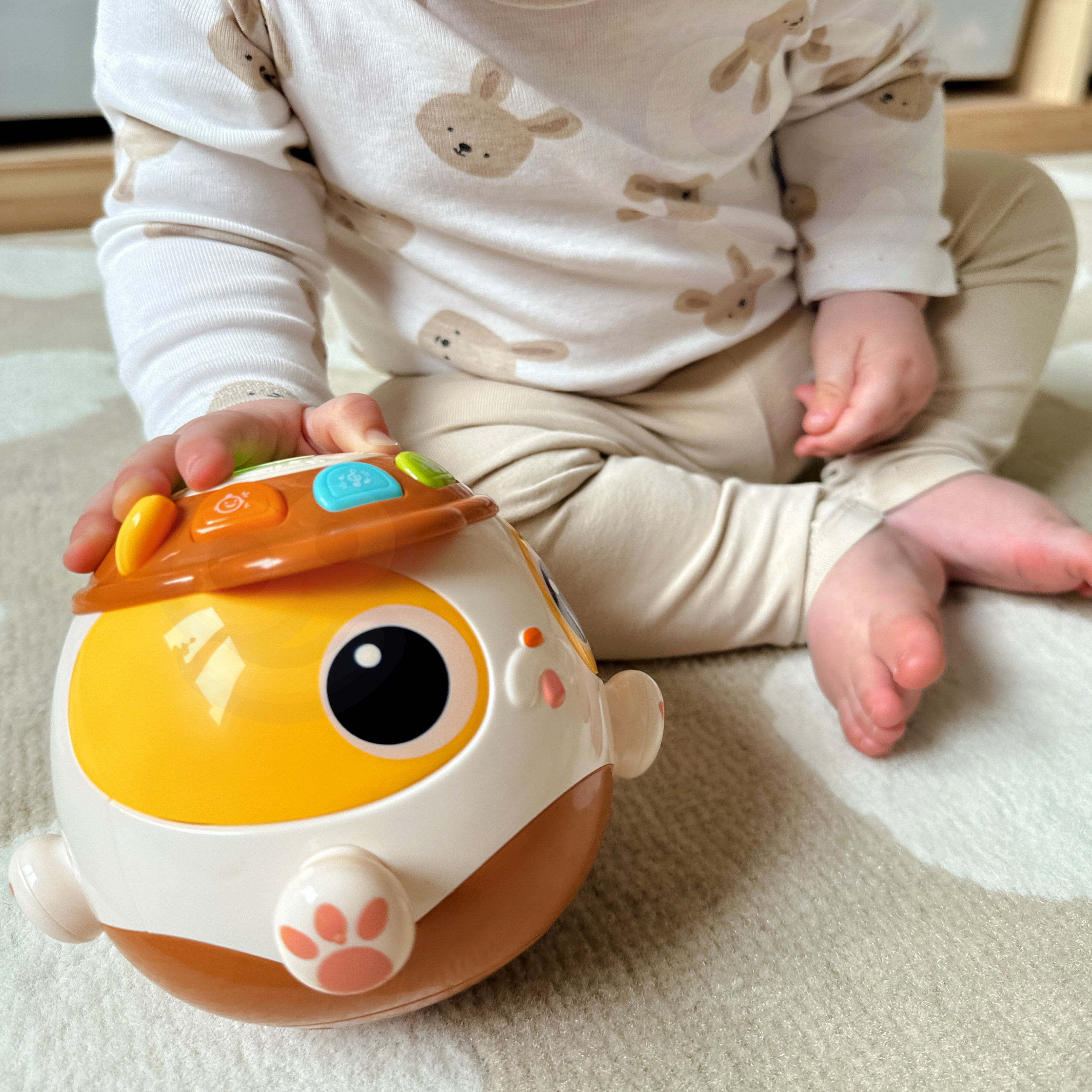 WOOPIE BABY Interactive Playing Ball Dog Musical Educational Toy - Slika 2