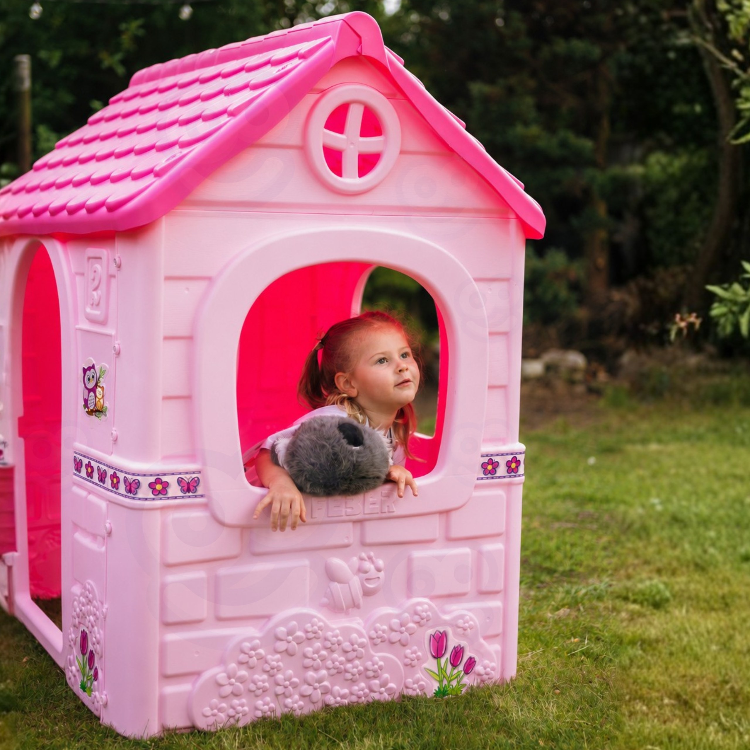 FEBER Pink Fantasy Garden House for Children - Slika 3