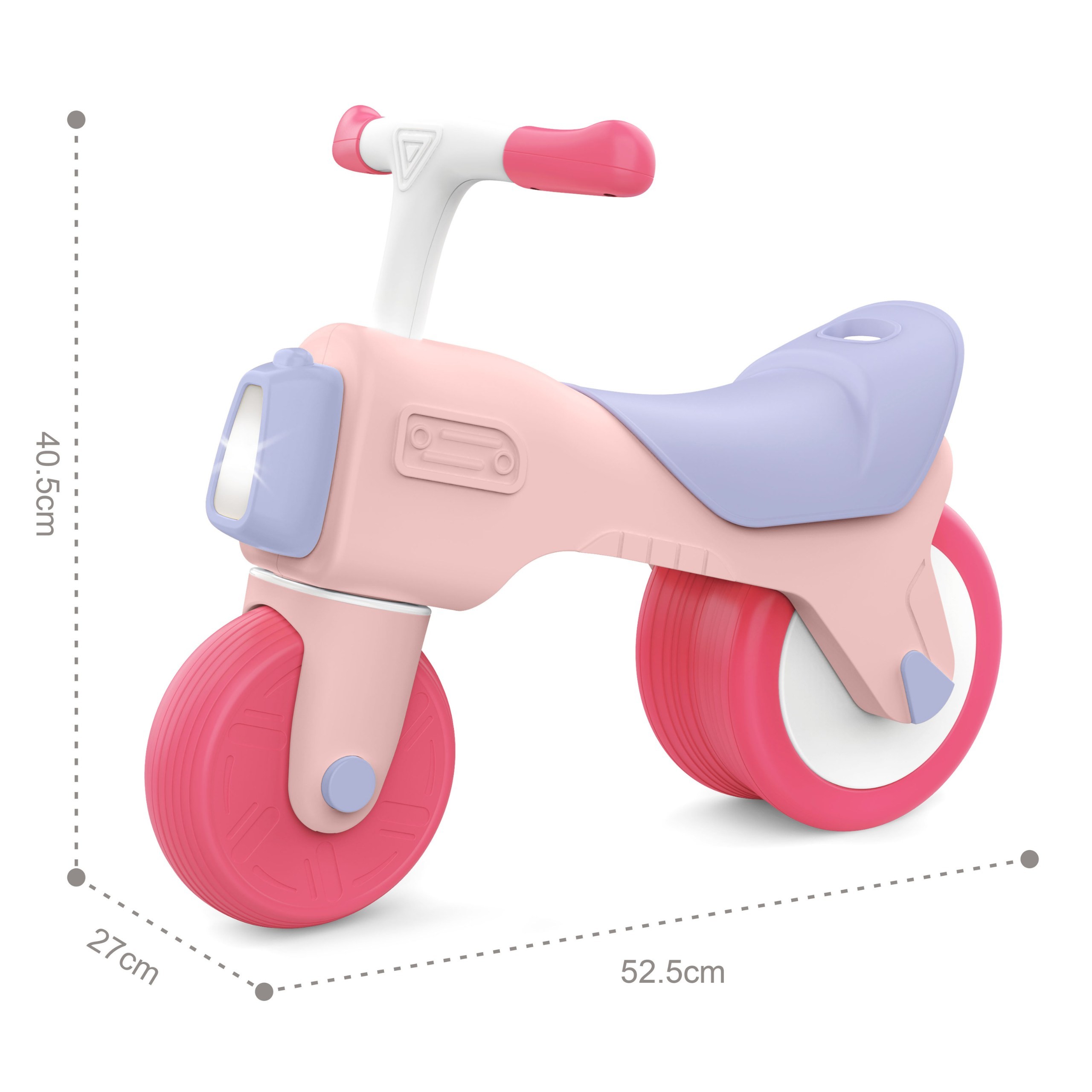 WOOPIE Balance Bike Ride-On Sound 18m+ Pink - Slika 7