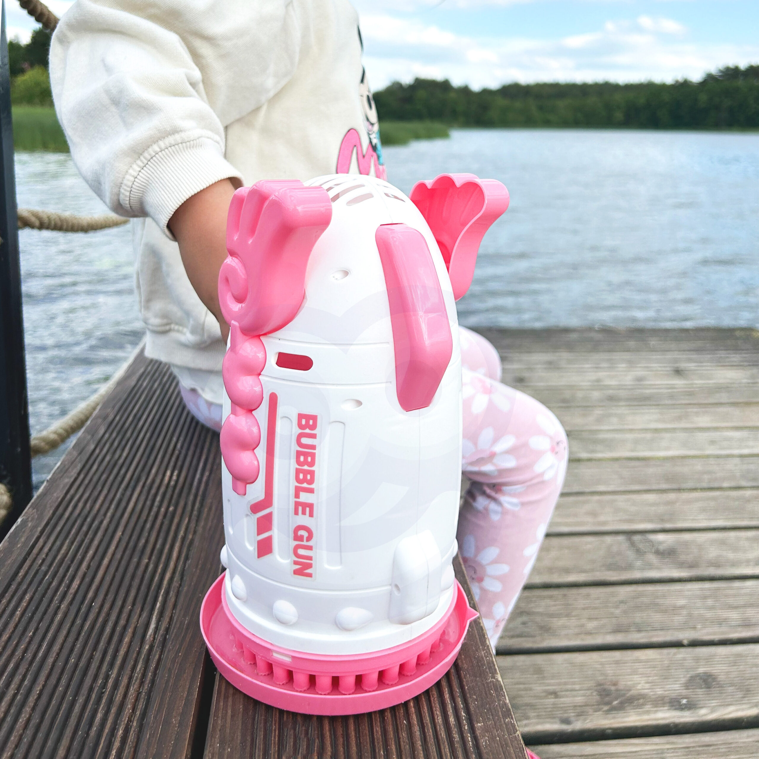 WOOPIE Bubble Gun 91 Holes Pink - Slika 5