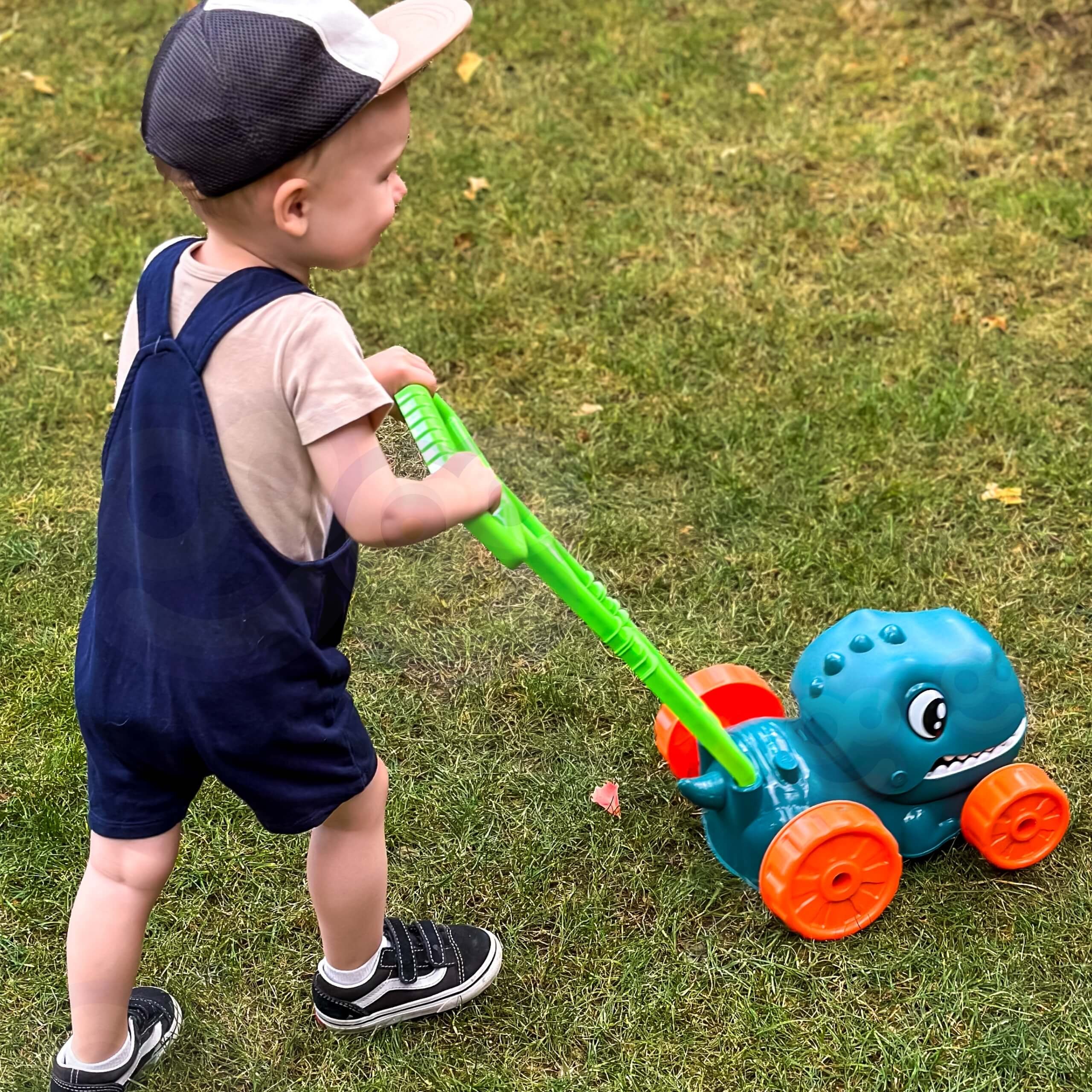 WOOPIE Dino Bubble Garden Mower Dinosaur + Liquid - Slika 3