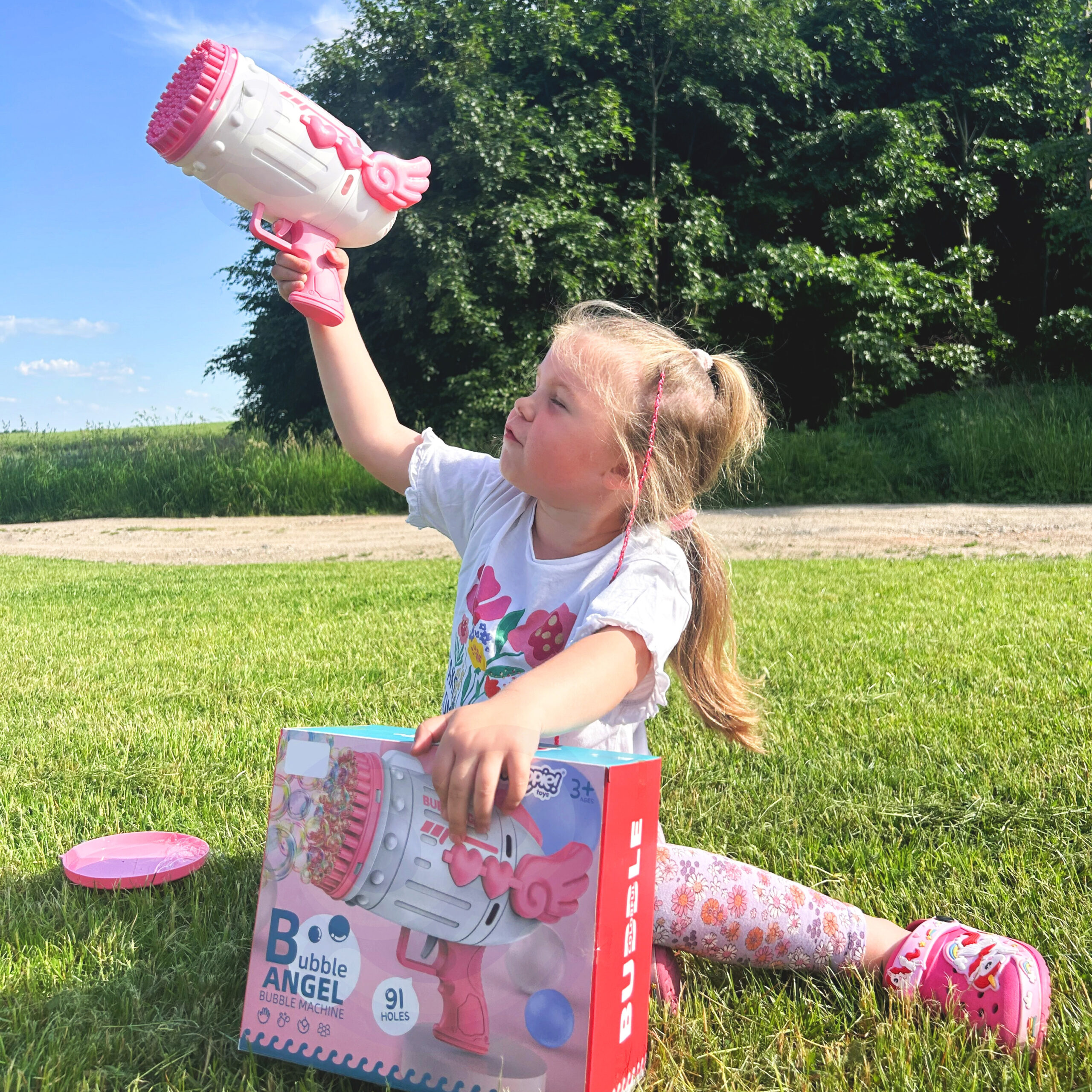 WOOPIE Bubble Gun 91 Holes Pink - Slika 8