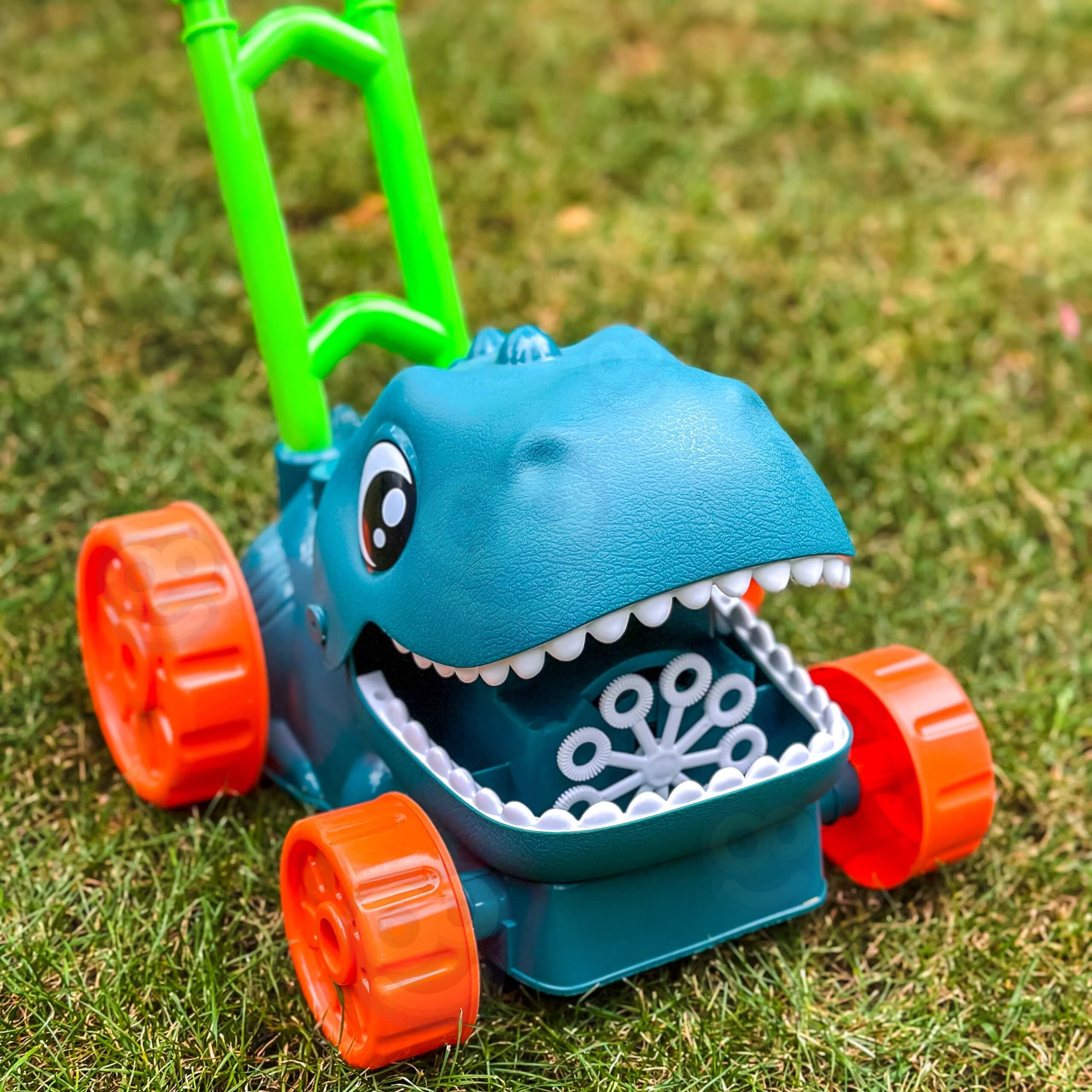 WOOPIE Dino Bubble Garden Mower Dinosaur + Liquid - Slika 4