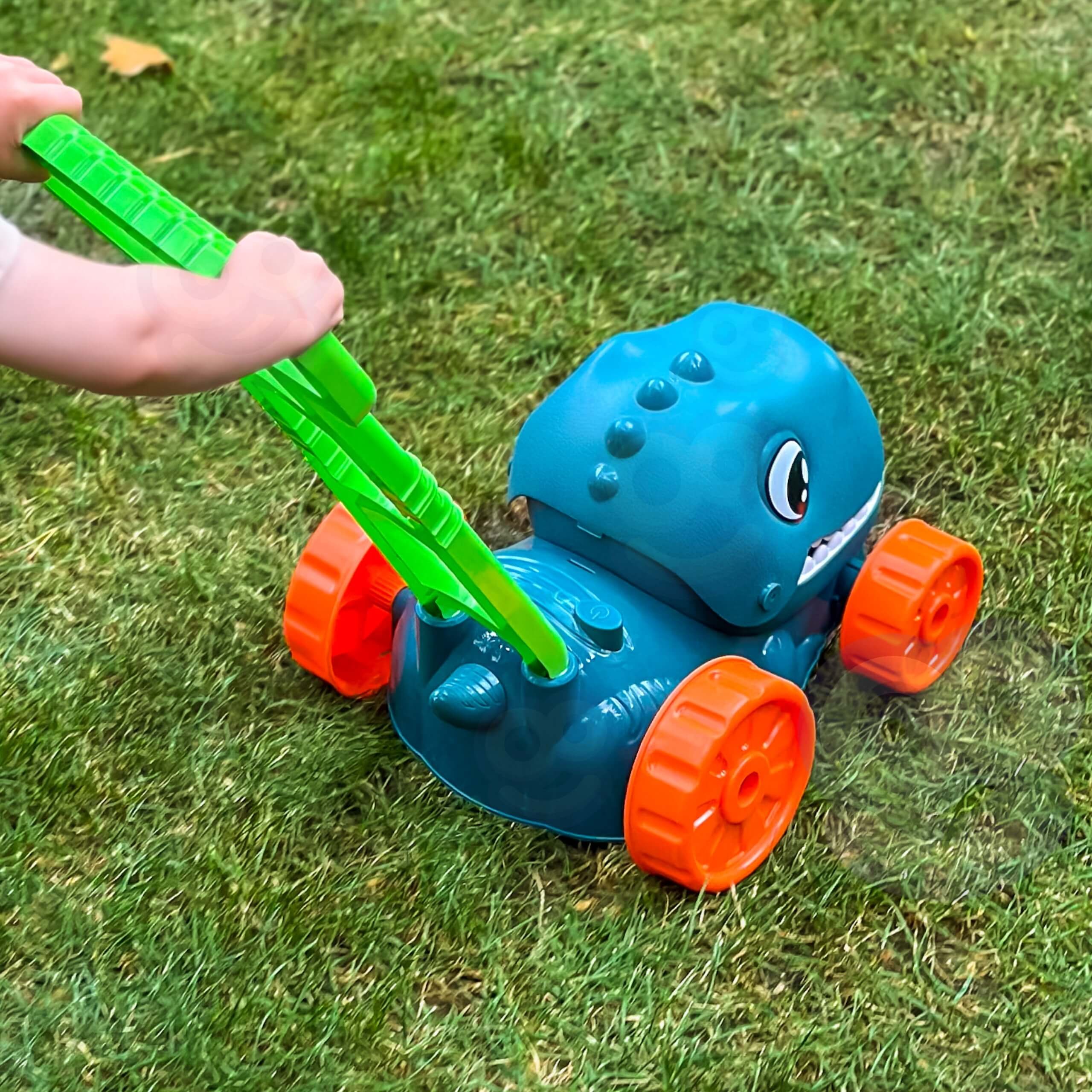 WOOPIE Hand Lawn Mower Bubble Machine Blue - Slika 8
