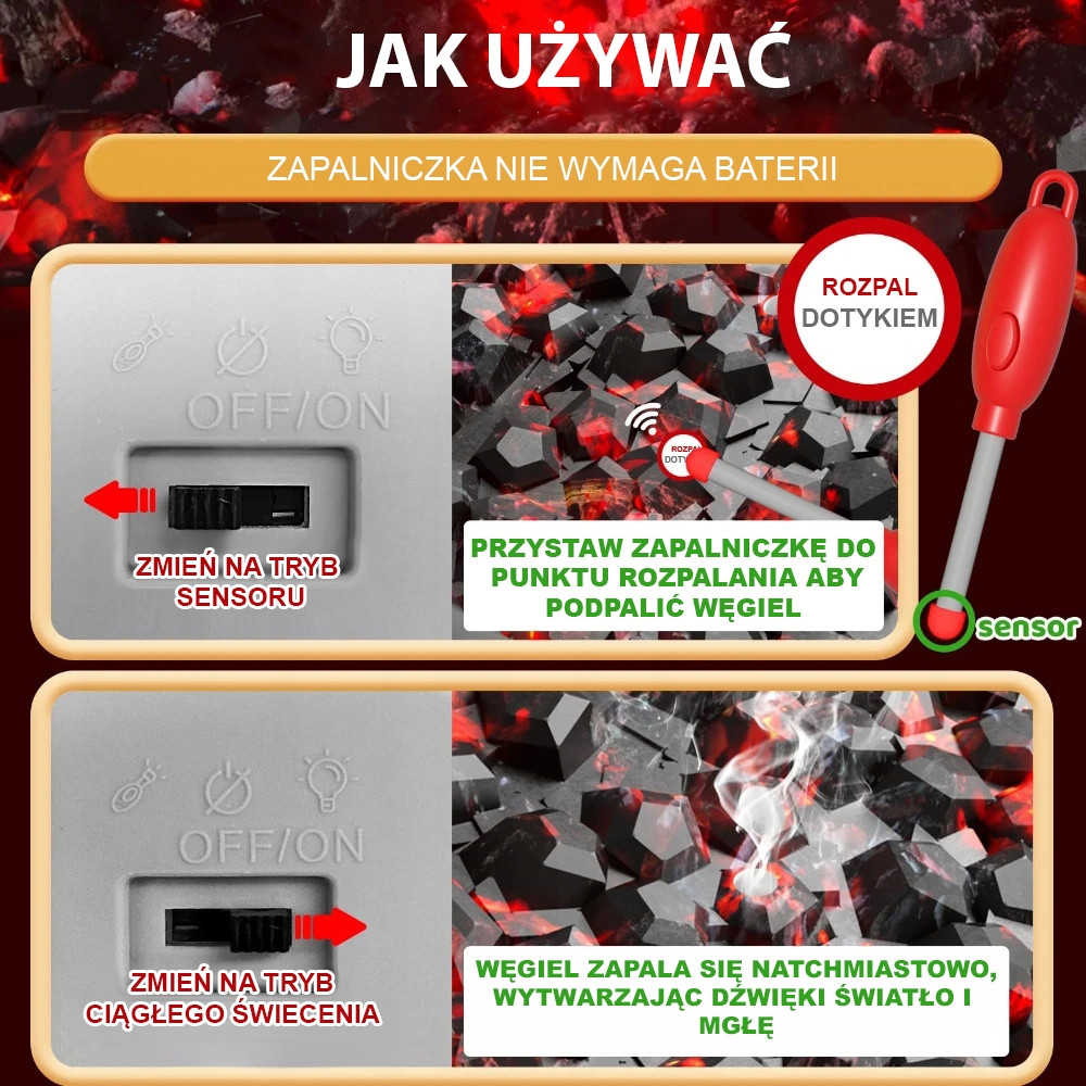 WOOPIE Grill Barbecue Garden Kitchen Interactive Pair LED Set XL 41 pcs. - Slika 8