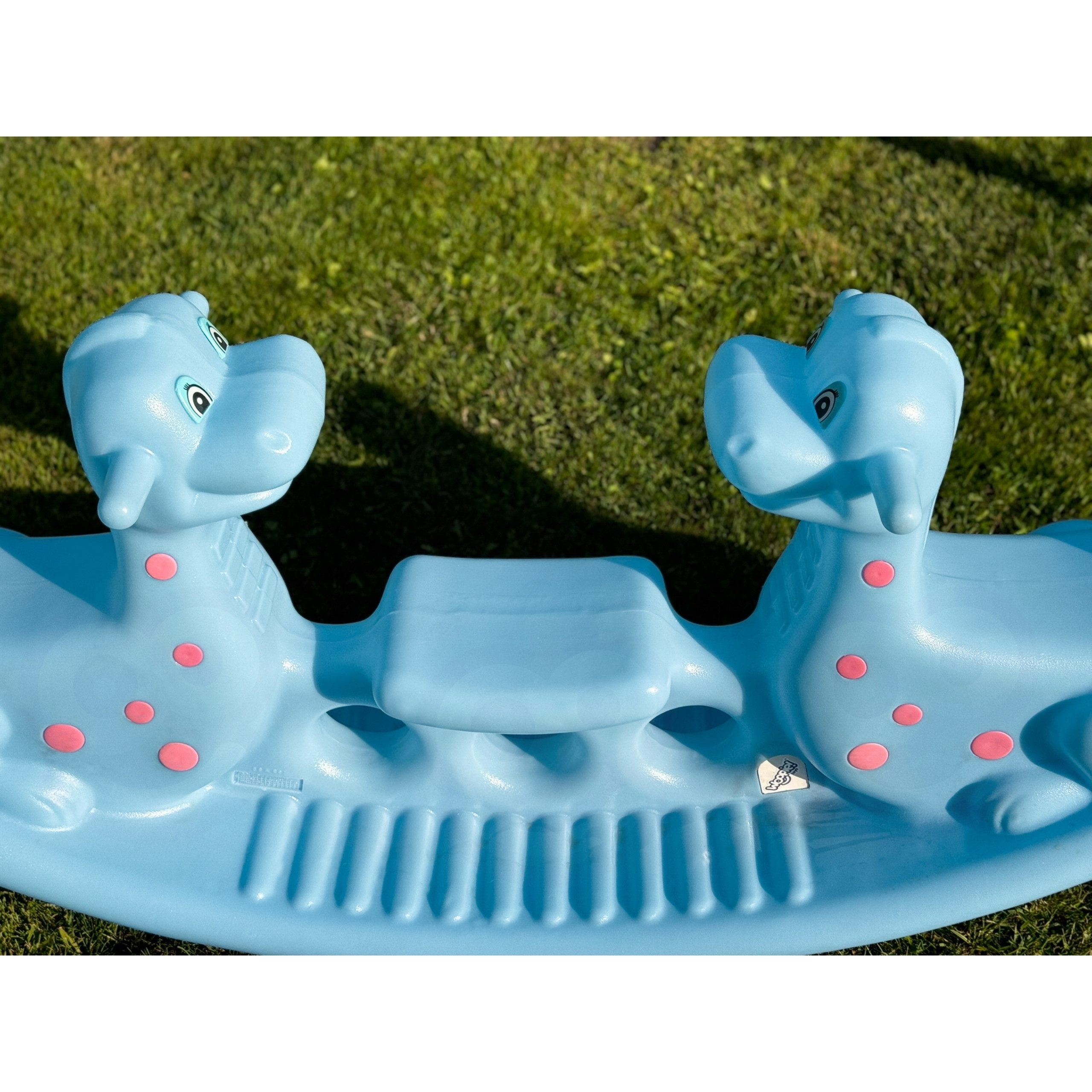 WOOPIE Dino Rocker Balance Swing Light Blue - Slika 5