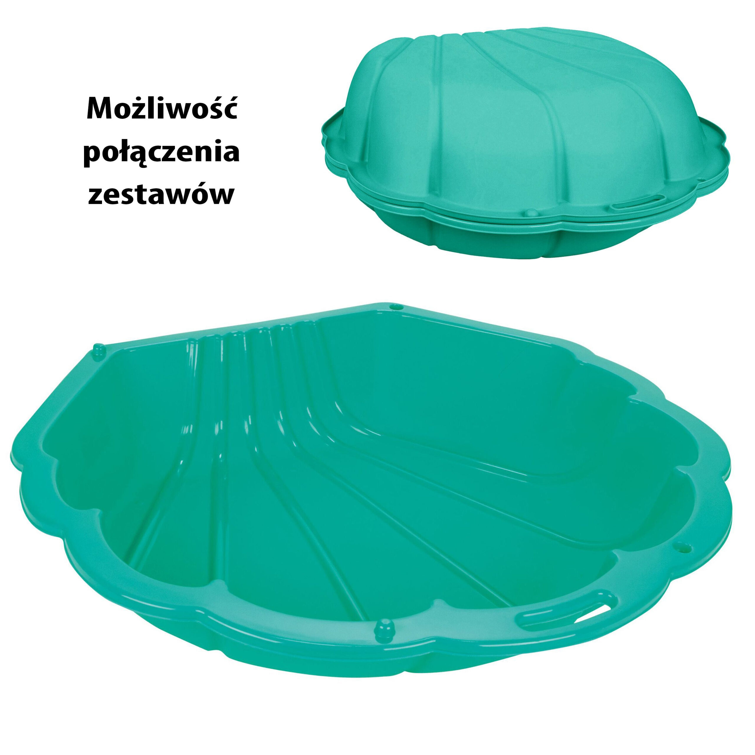 WOOPIE Sandbox Pool Shell Green 3in1 Dry Pool 1 pc. - Slika 5
