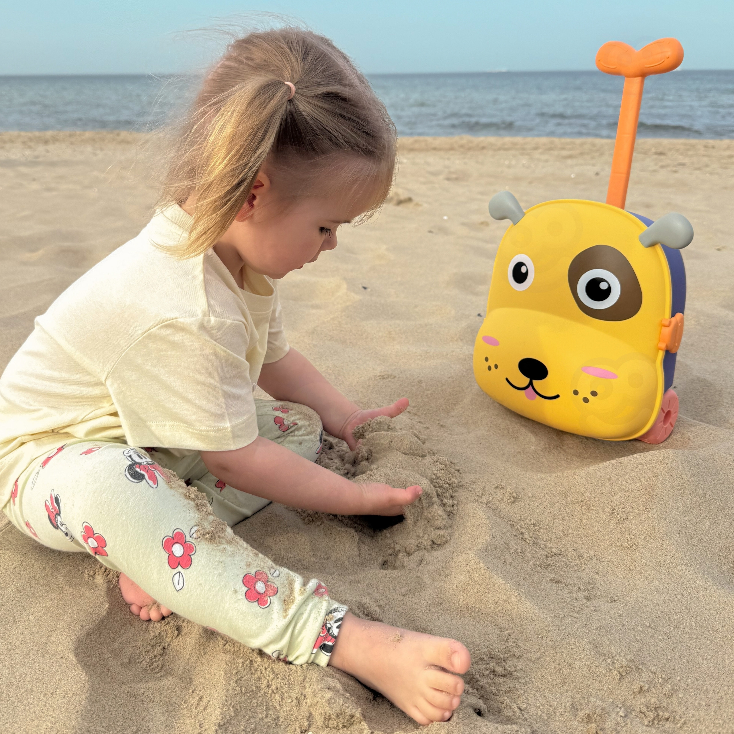 WOOPIE 3-in-1 Sandbox Set, Suitcase, Dog, Water Table - Slika 6
