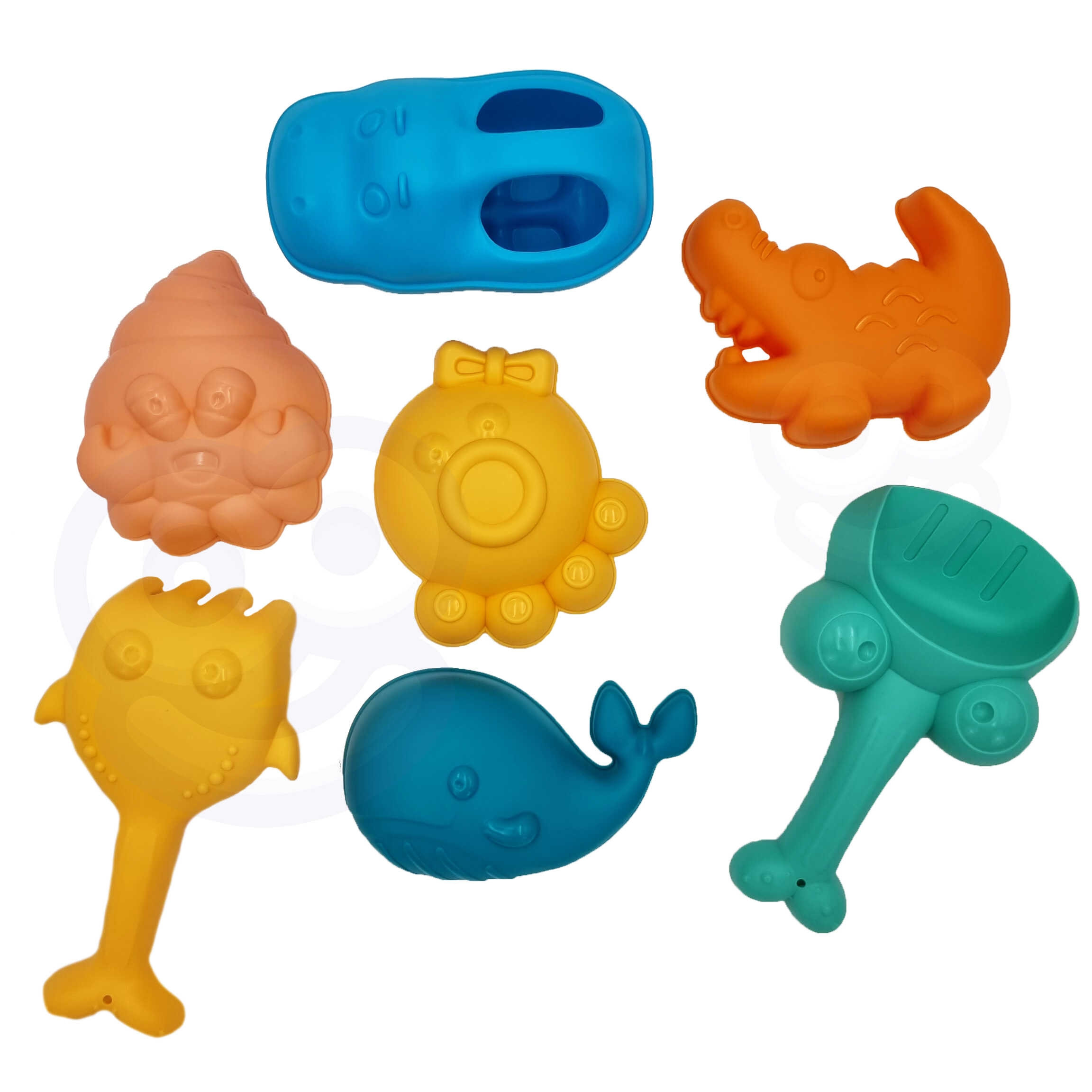 WOOPIE 3-in-1 Sandbox Set: Deer Suitcase + Water Toy - Slika 6