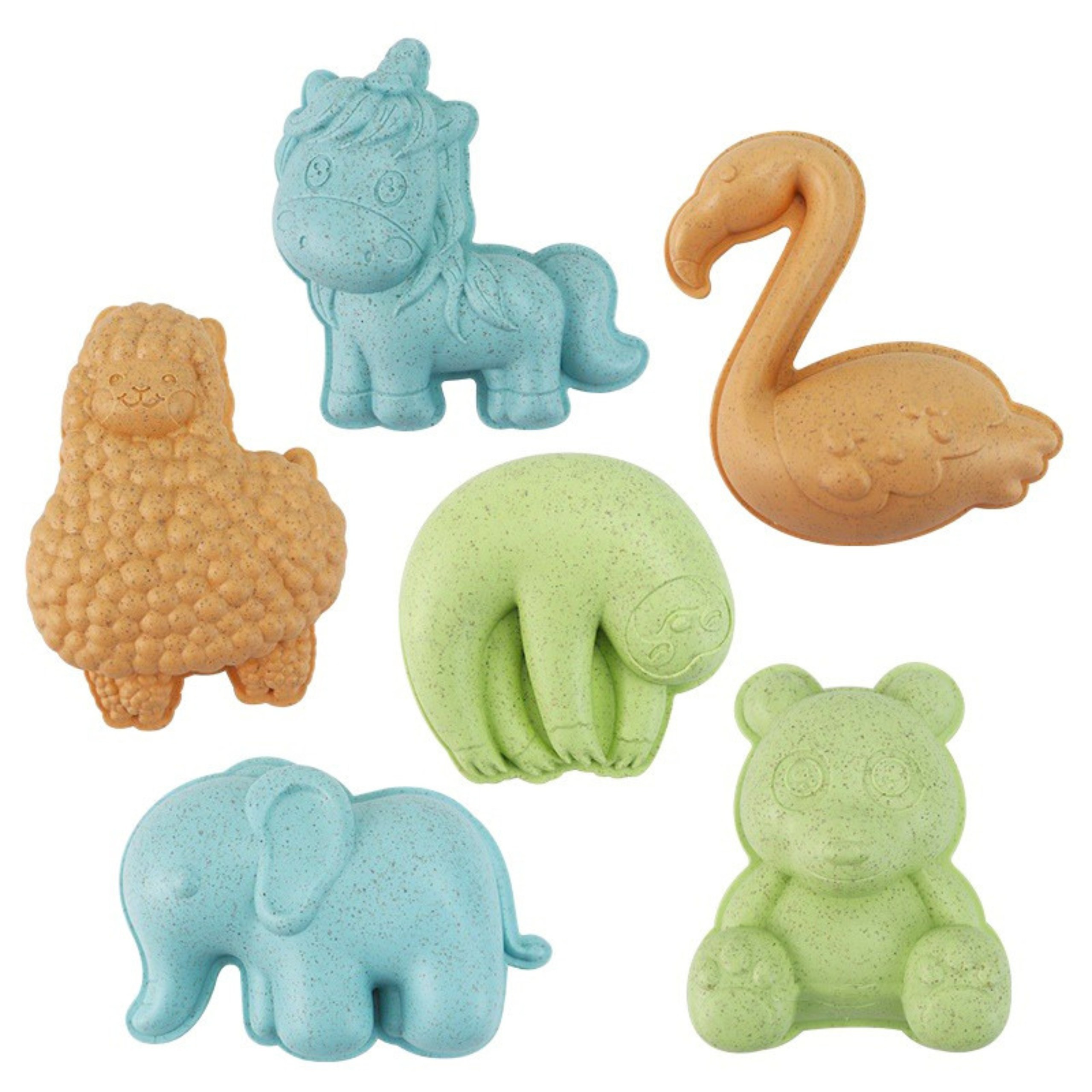 WOOPIE GREEN Sand Set with Spinning Wheel and Watering Can 10 pcs. BIODEGRADABLE ORGANIC MATERIAL - Slika 5