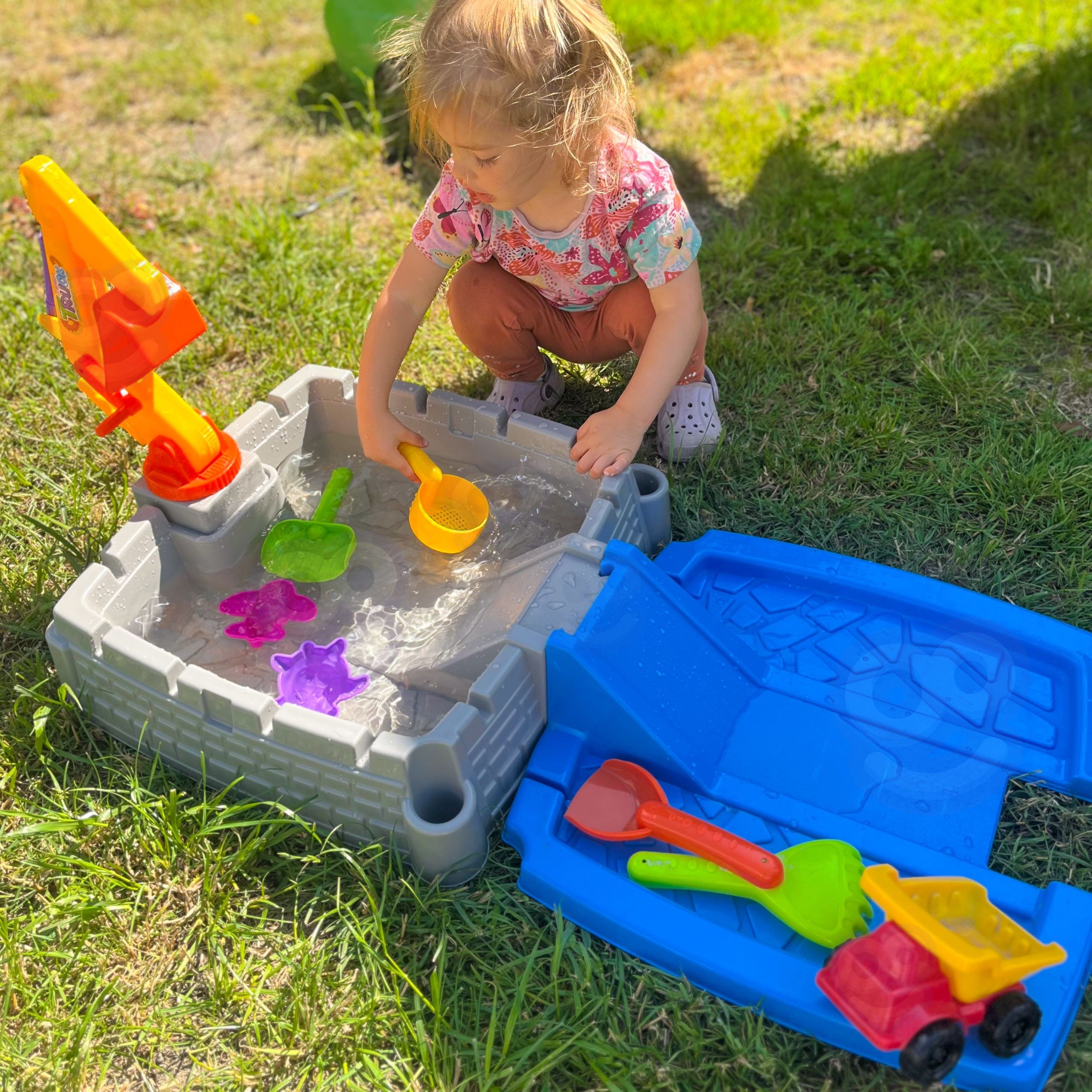WOOPIE Portable Sandbox Castle Lockable + 9 acc. - Slika 3