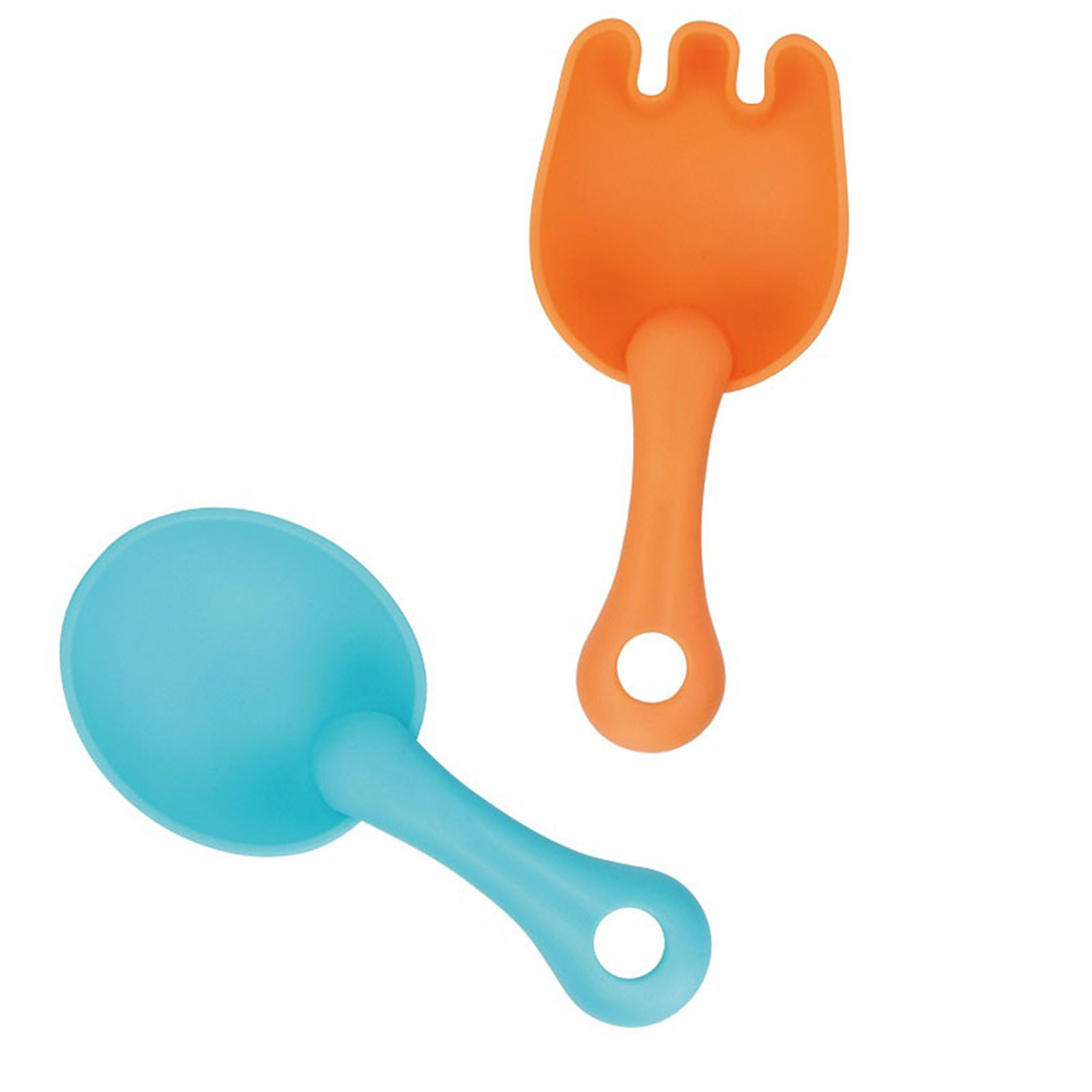WOOPIE BABY Folding Bucket with Rake, Spatula, and Blue Molds Set - Slika 5