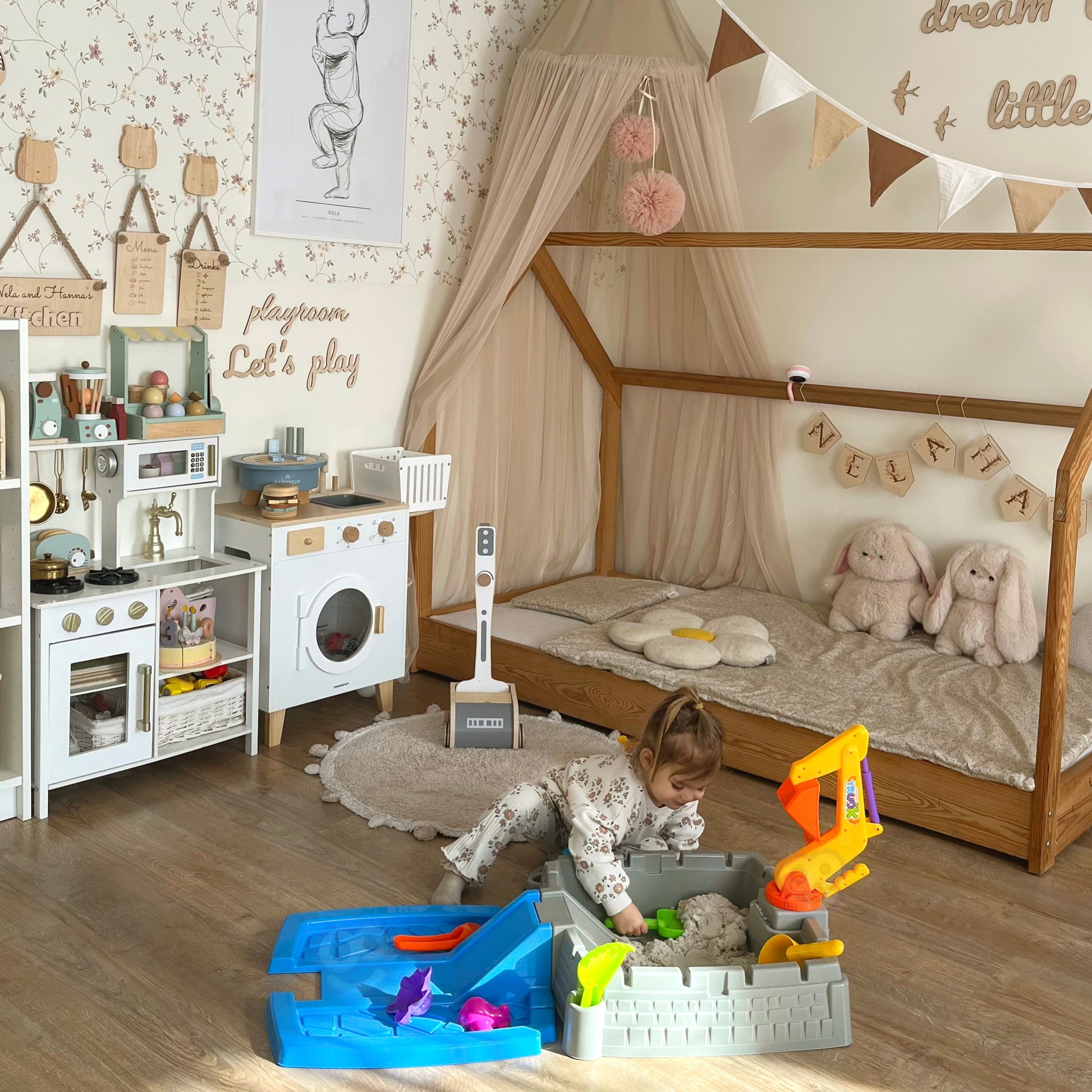 WOOPIE Portable Sandbox Castle Lockable + 9 acc. - Slika 6