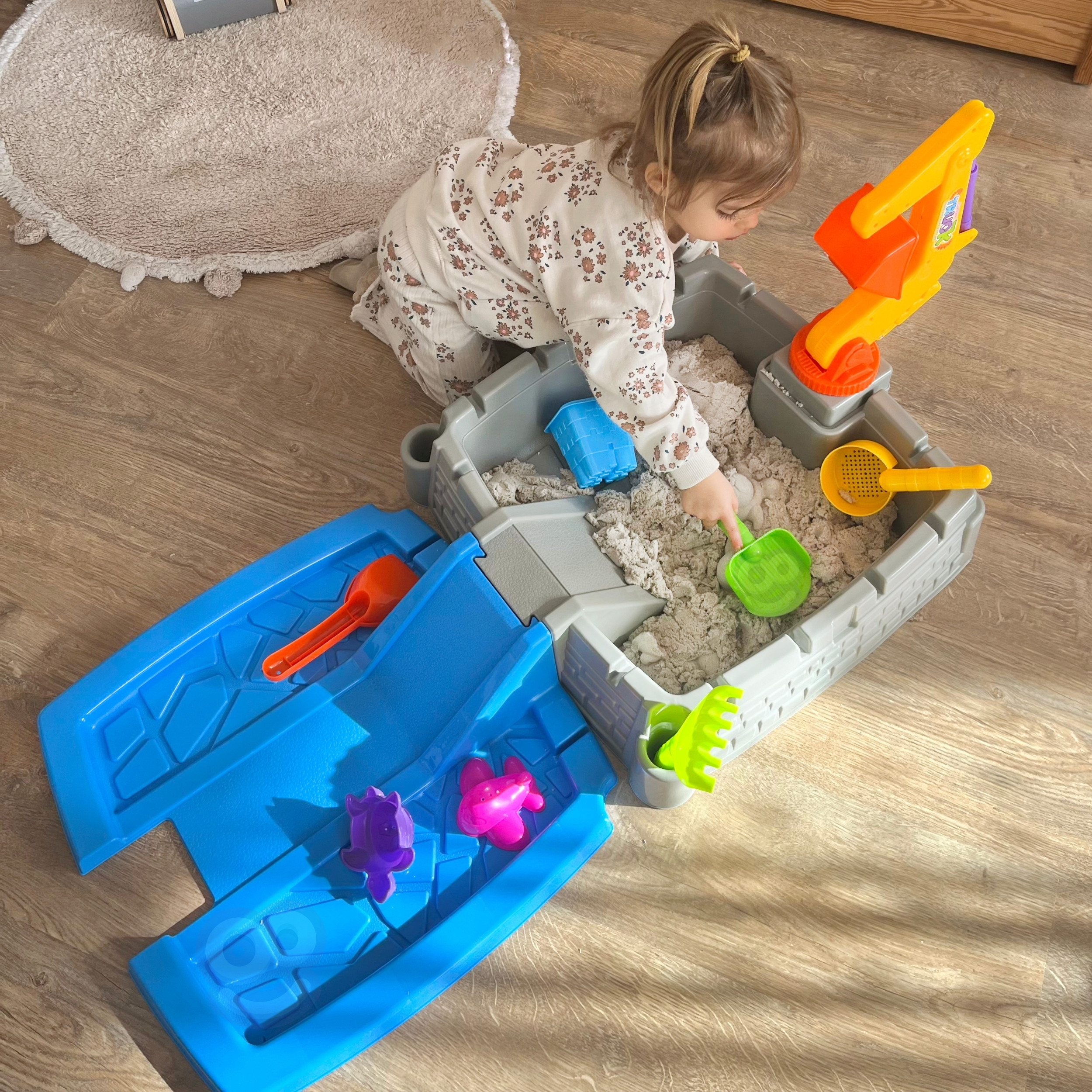 WOOPIE Portable Sandbox Castle Lockable + 9 acc. - Slika 7