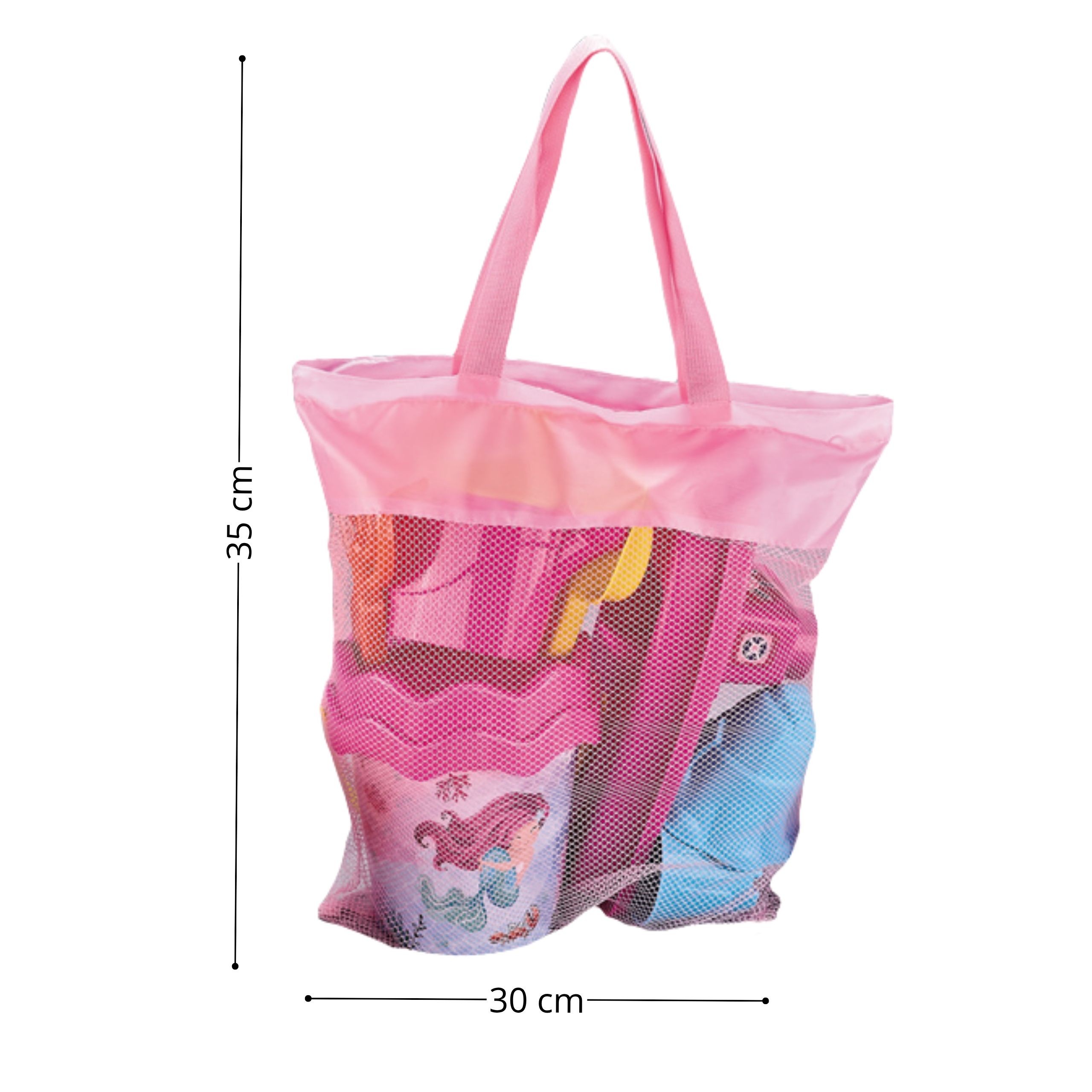WOOPIE Sandbox Set with Boat and Bag Accessories 9 pcs Pink Beach - Slika 5