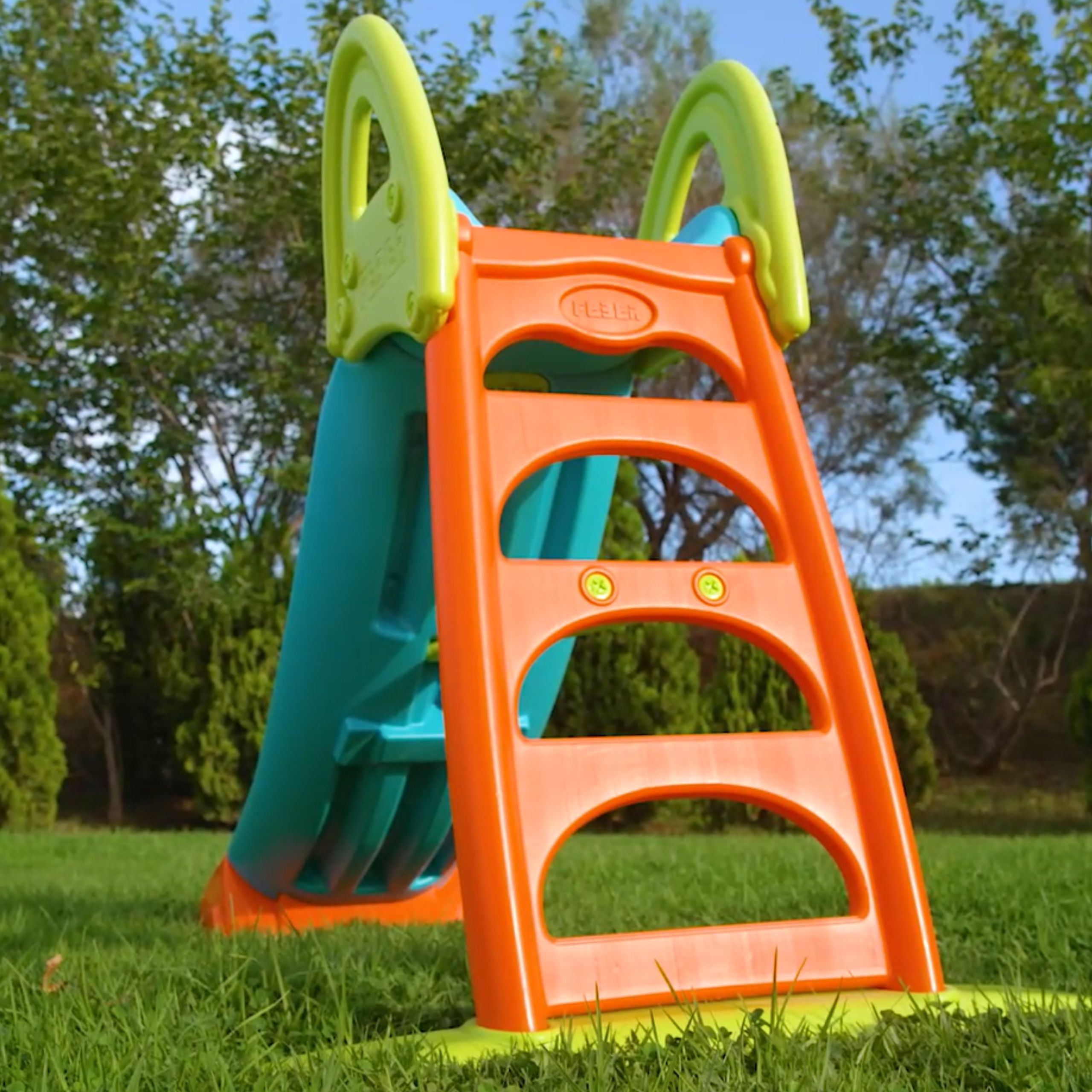 FEBER Large Garden Slide with Water Slide 190 cm - Slika 3