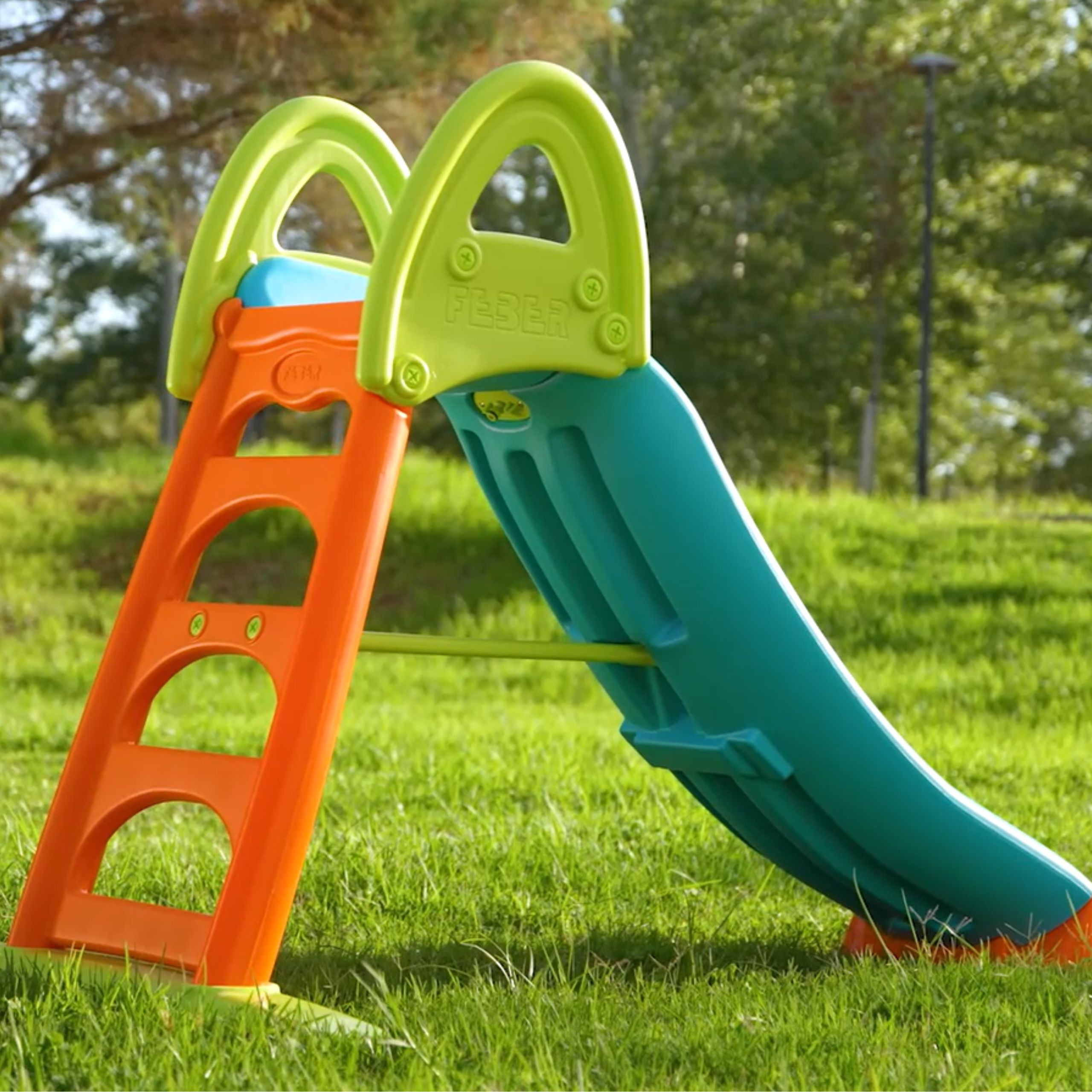 FEBER Large Garden Slide with Water Slide 190 cm - Slika 4