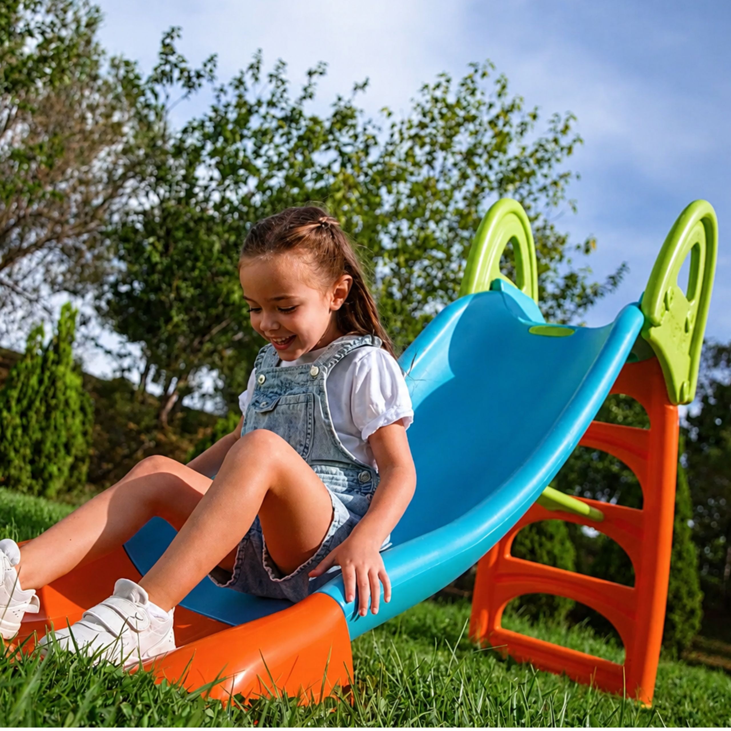 FEBER Large Garden Slide with Water Slide 190 cm - Slika 6