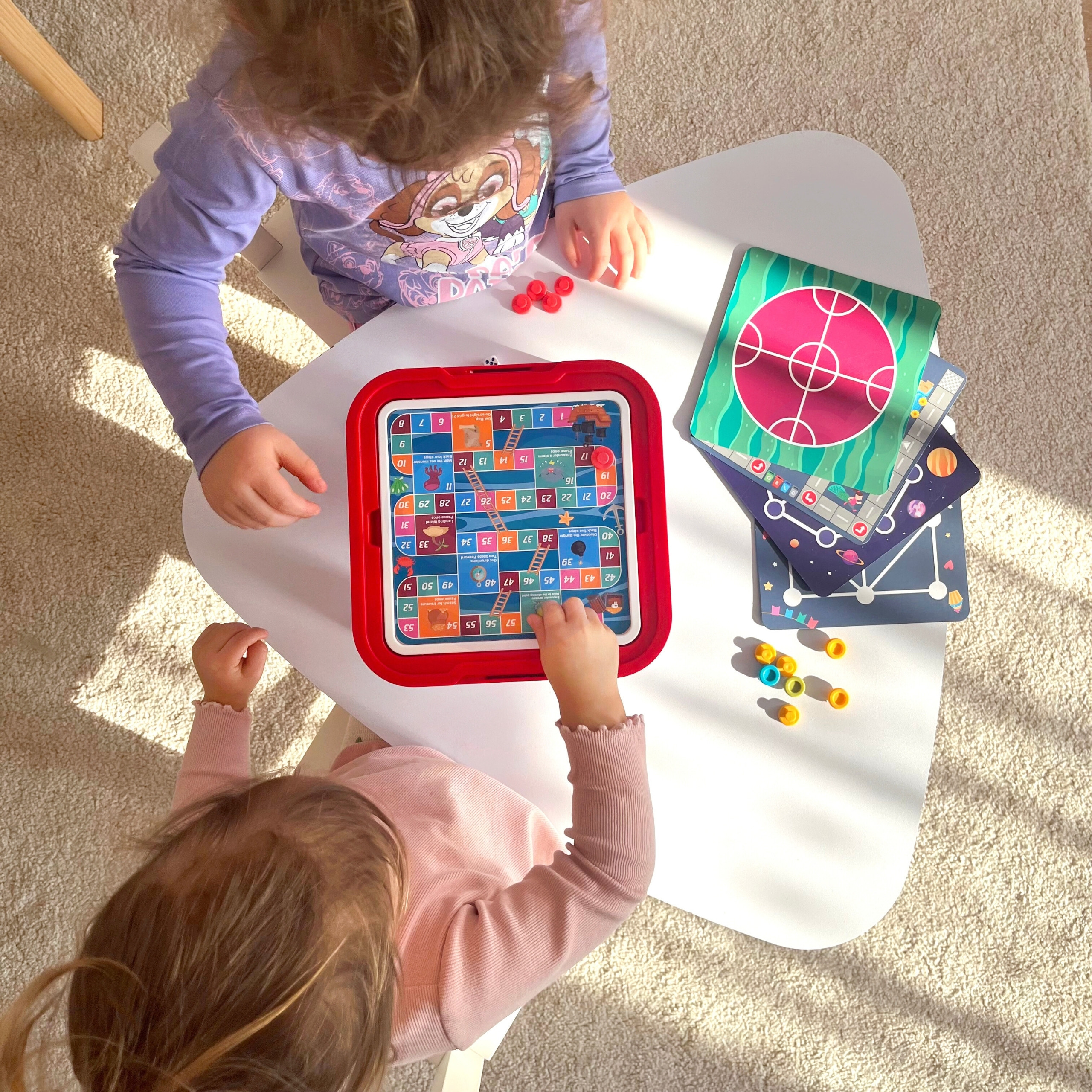 WOOPIE Logic Board Game Table 65 Pieces 10-in-1 Set - Slika 2